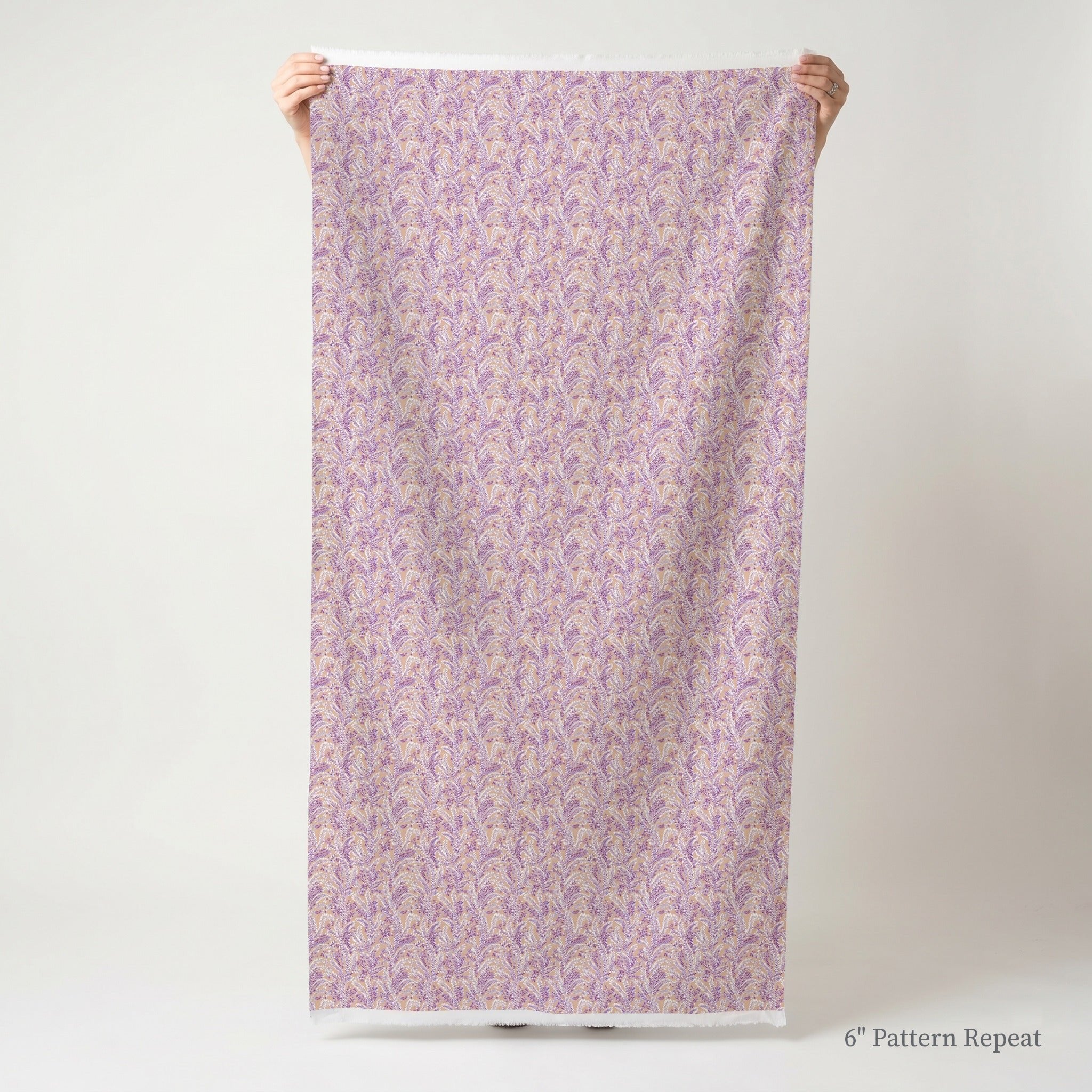 Purple Canopy - Fabric - Linen Rowe