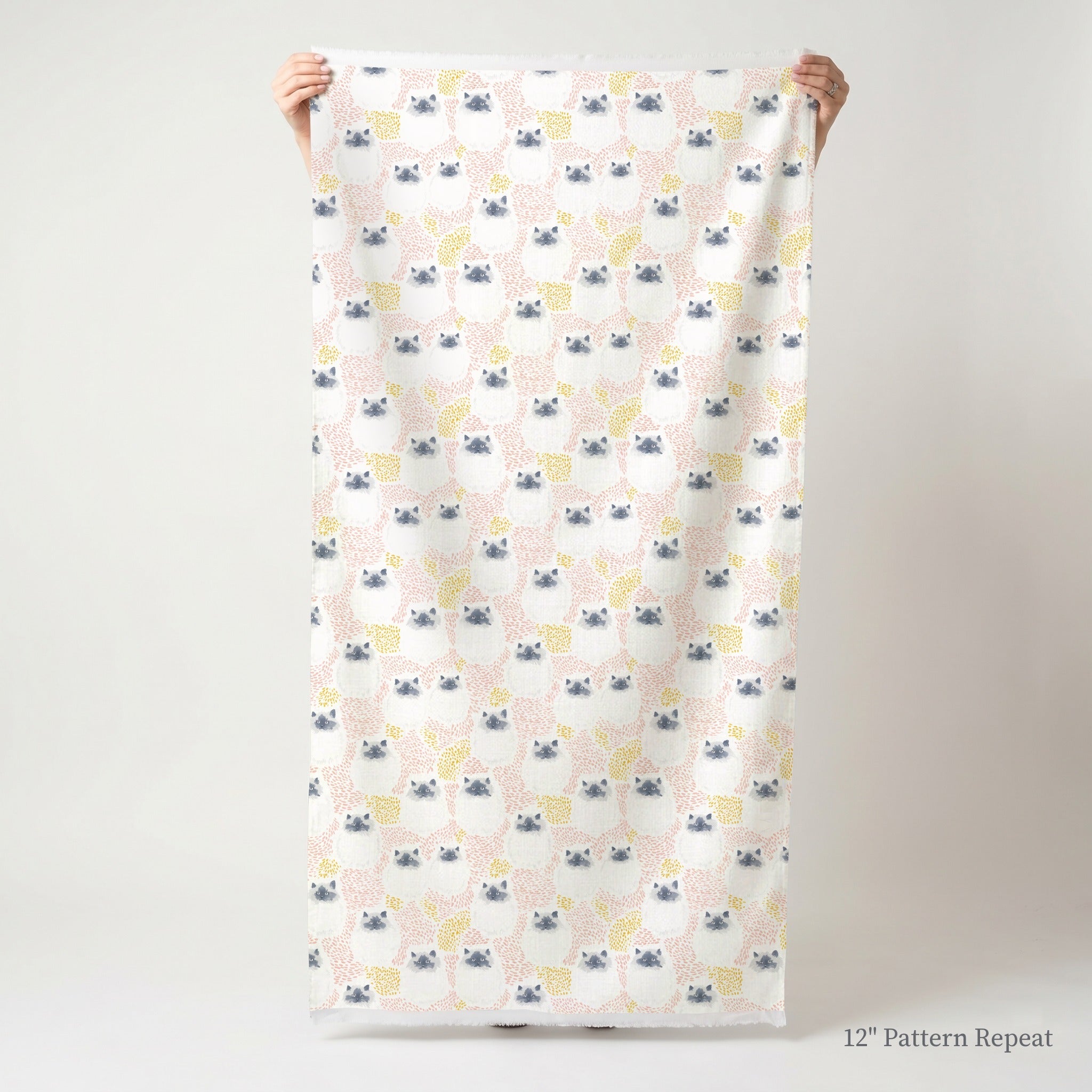 Ragdoll Dots - Fabric - Linen Rowe