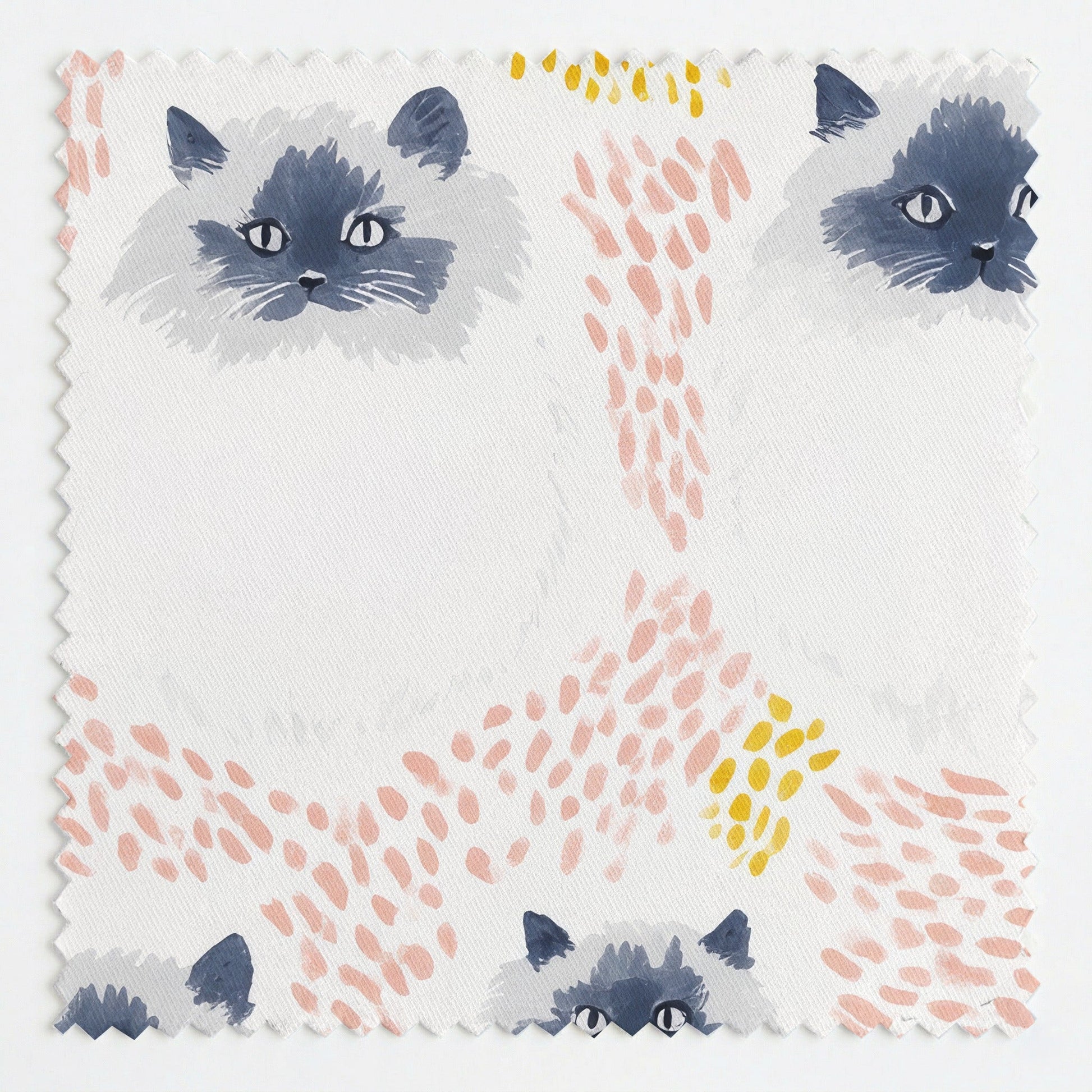 Ragdoll Dots - Fabric - Linen Rowe