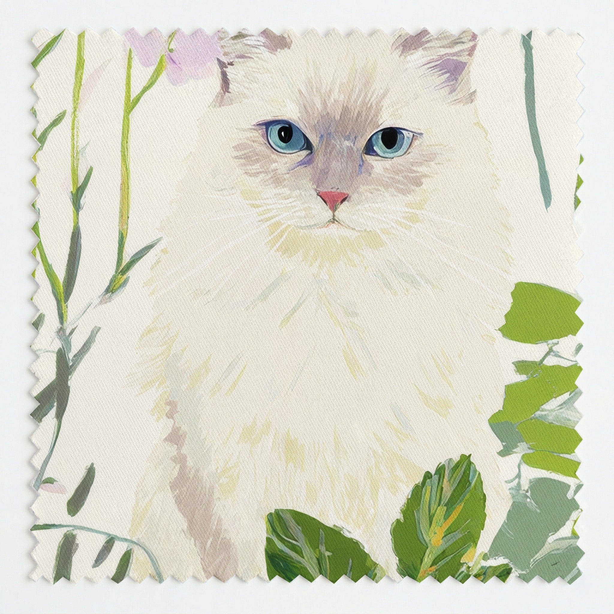 Ragdoll Florals - Fabric - Linen Rowe