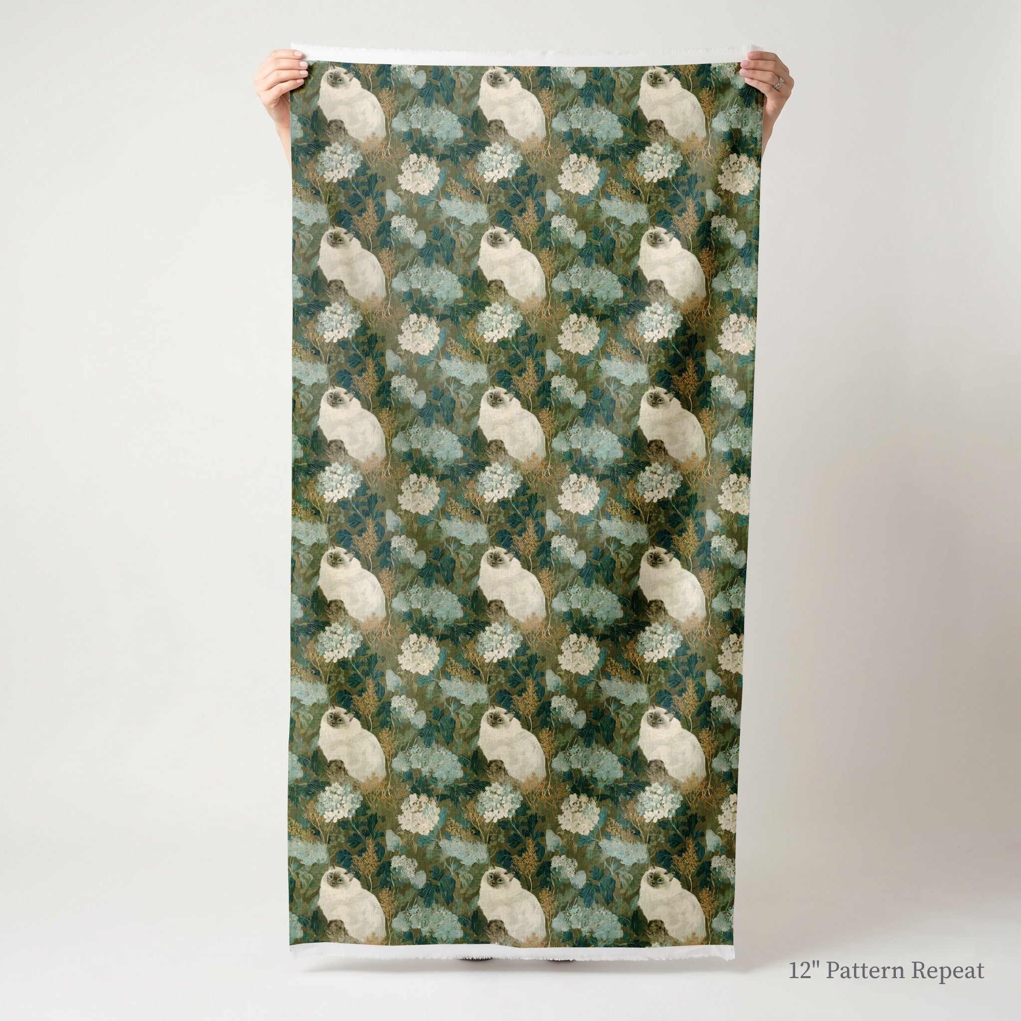 Ragdoll Petals - Fabric - Linen Rowe