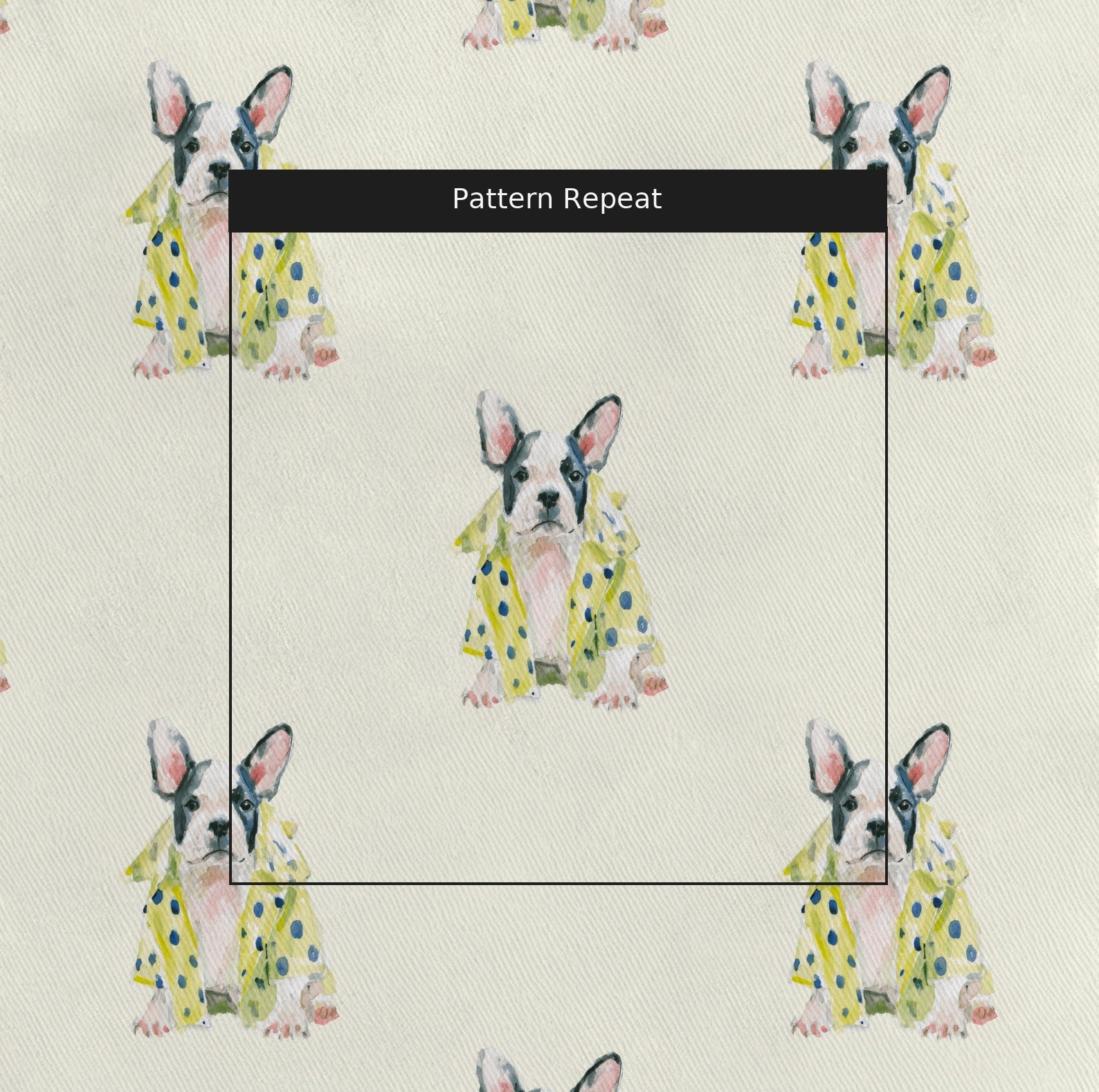 Rain Jacket Frenchie - Fabric - Linen Rowe