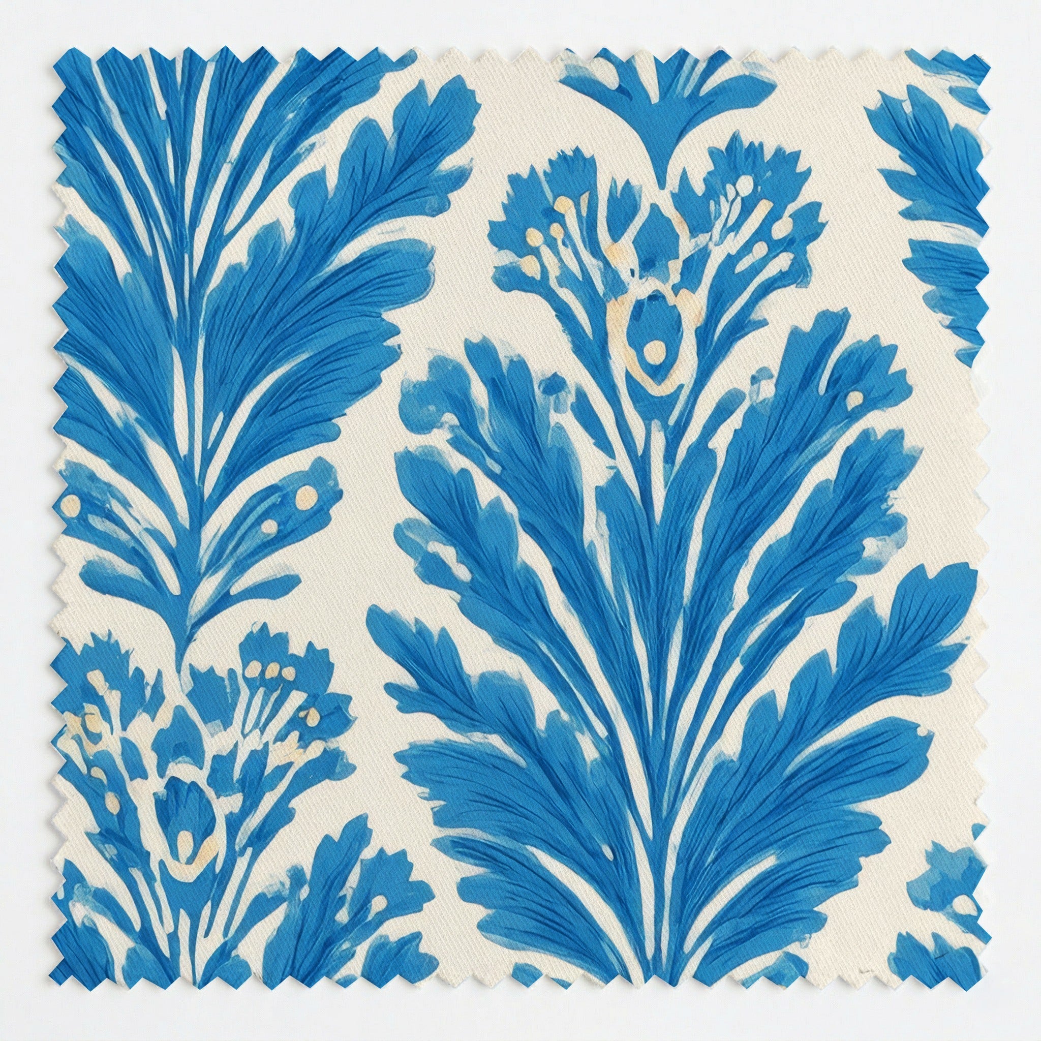 Reagan Blue - Fabric - Linen Rowe