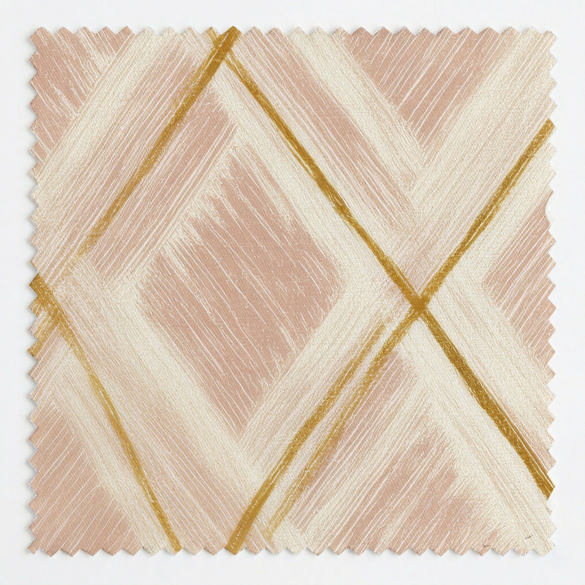 Renata Diamonds - Fabric - Linen Rowe