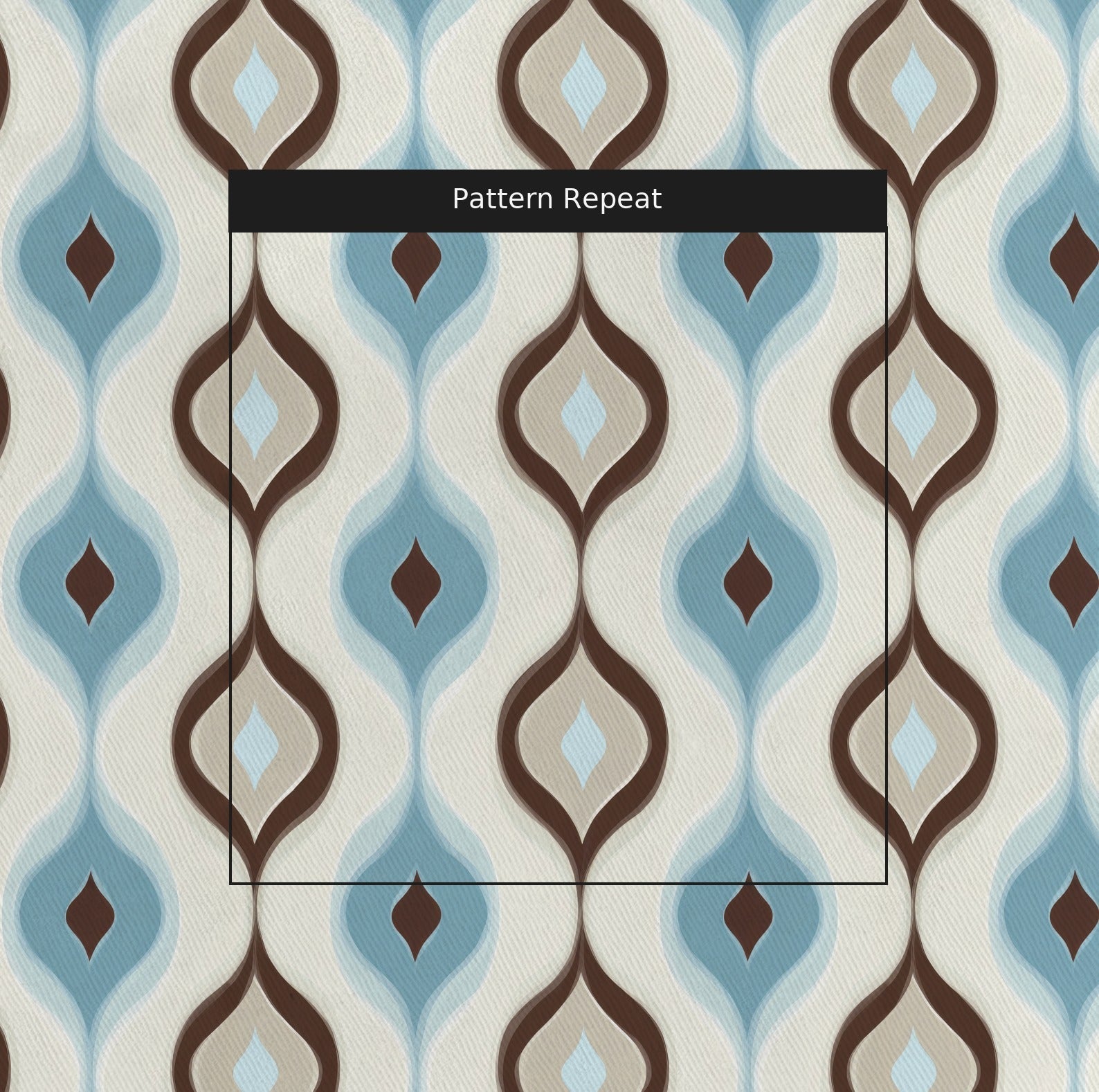 Retro Drift - Fabric - Linen Rowe