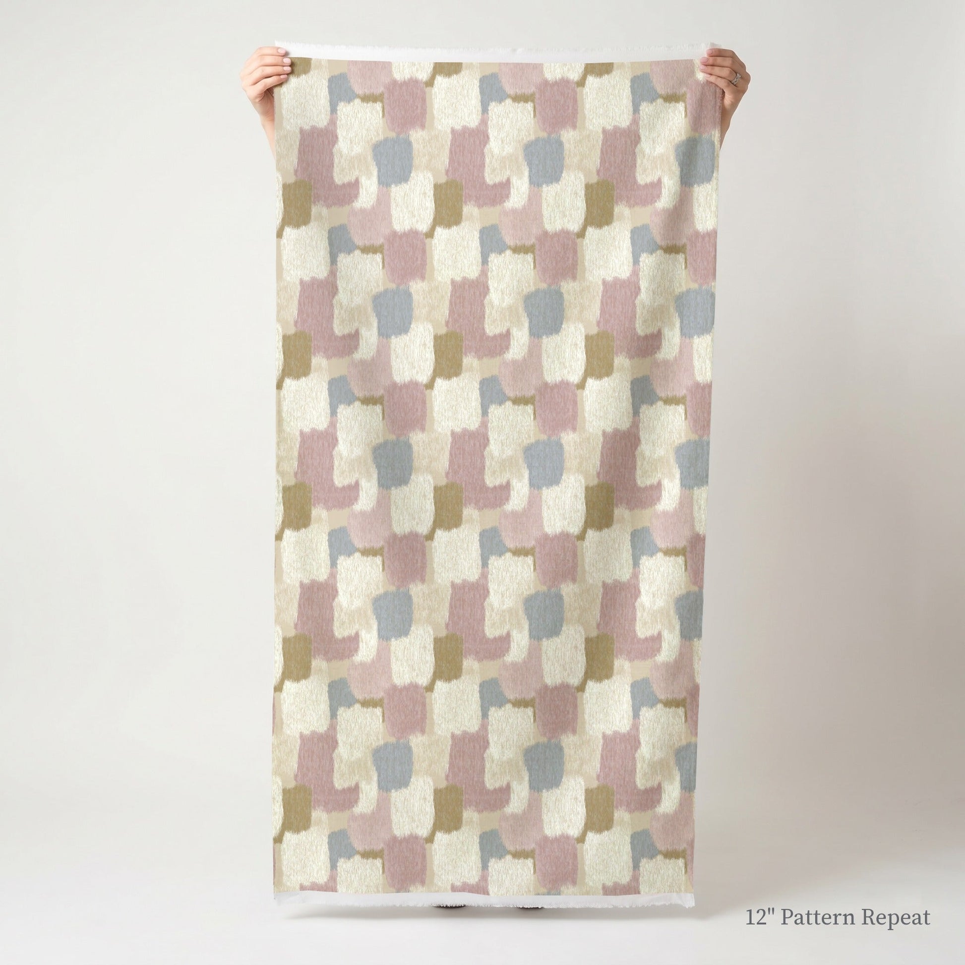 Rhone Brushstrokes - Fabric - Linen Rowe