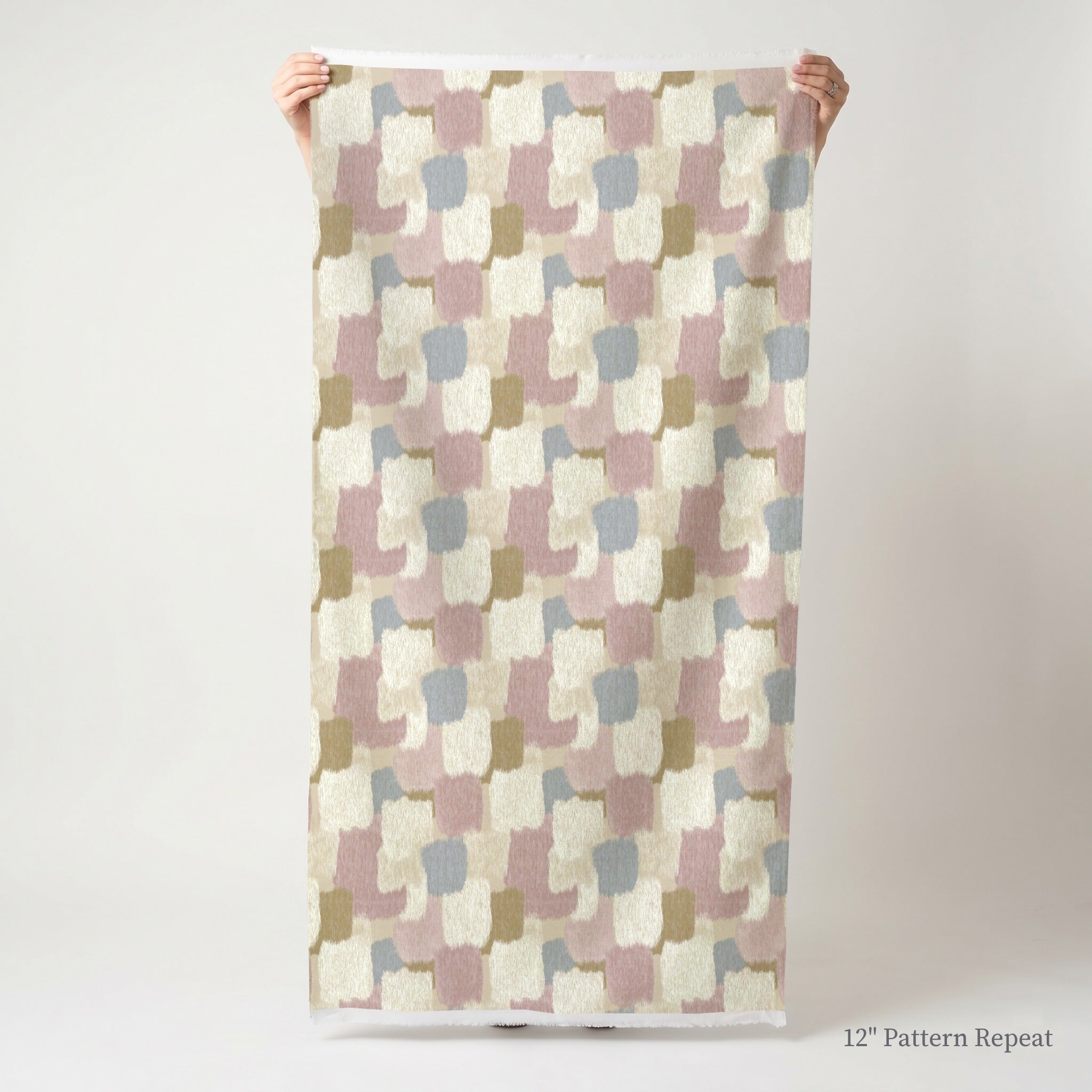 Rhone Brushstrokes - Fabric - Linen Rowe
