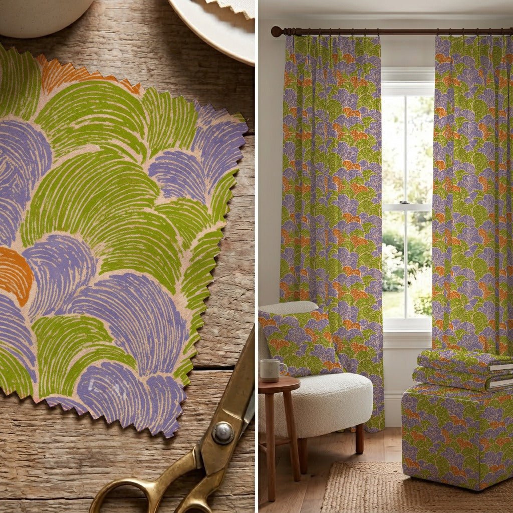 Ride the Waves - Fabric - Linen Rowe