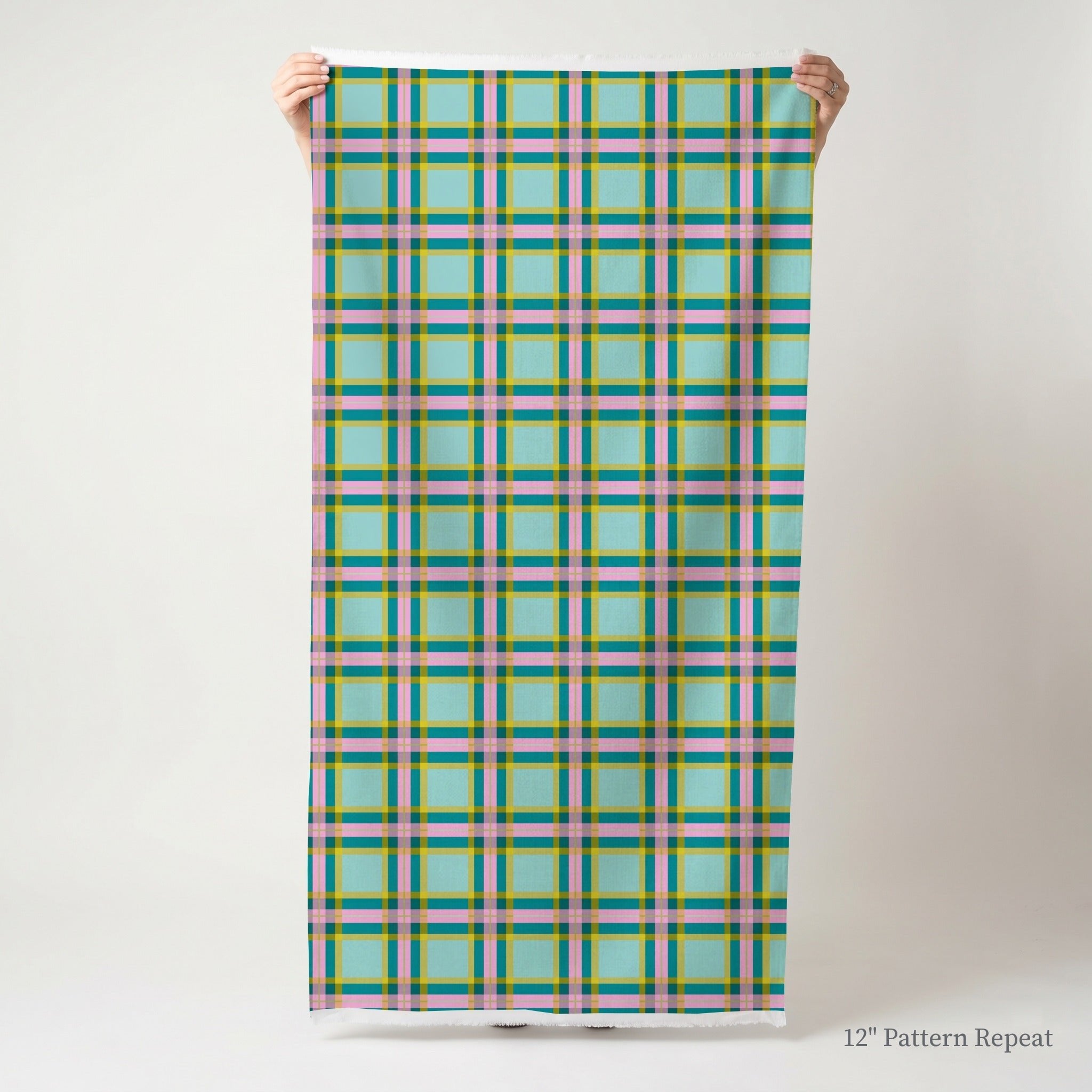 Romilly Plaid - Fabric - Linen Rowe
