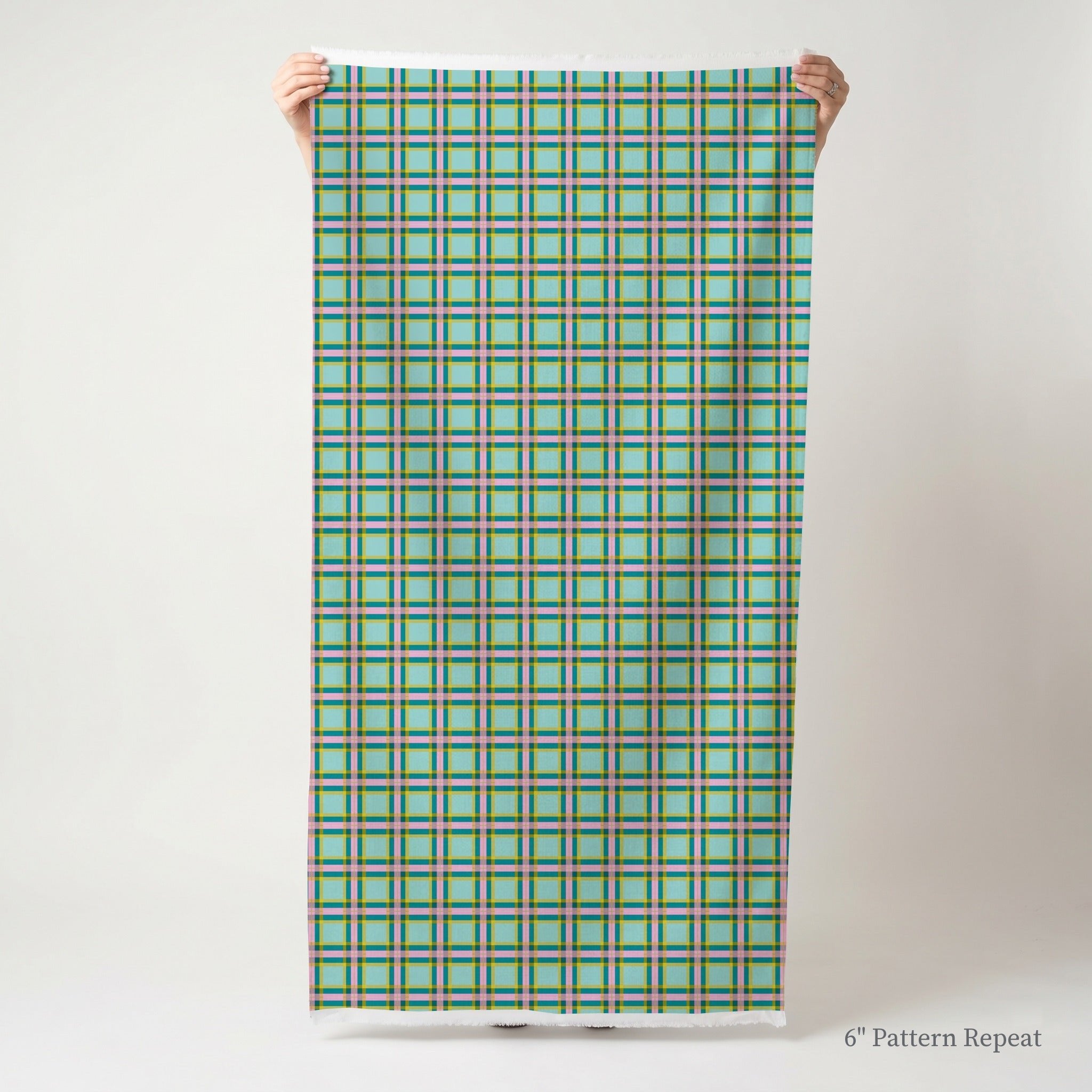 Romilly Plaid - Fabric - Linen Rowe