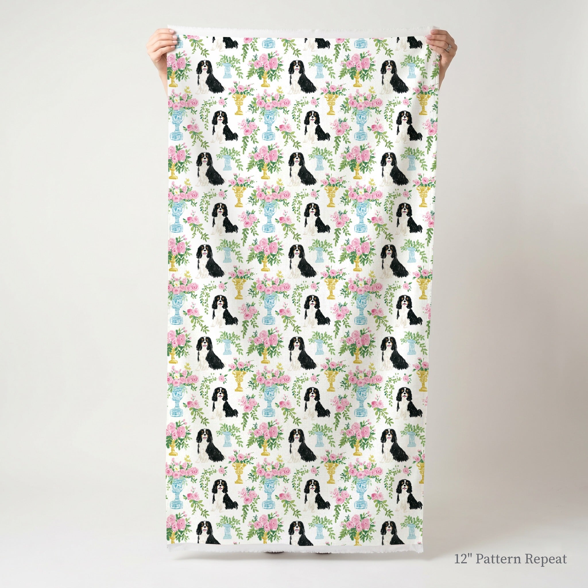Rose Cavalier - Fabric - Linen Rowe
