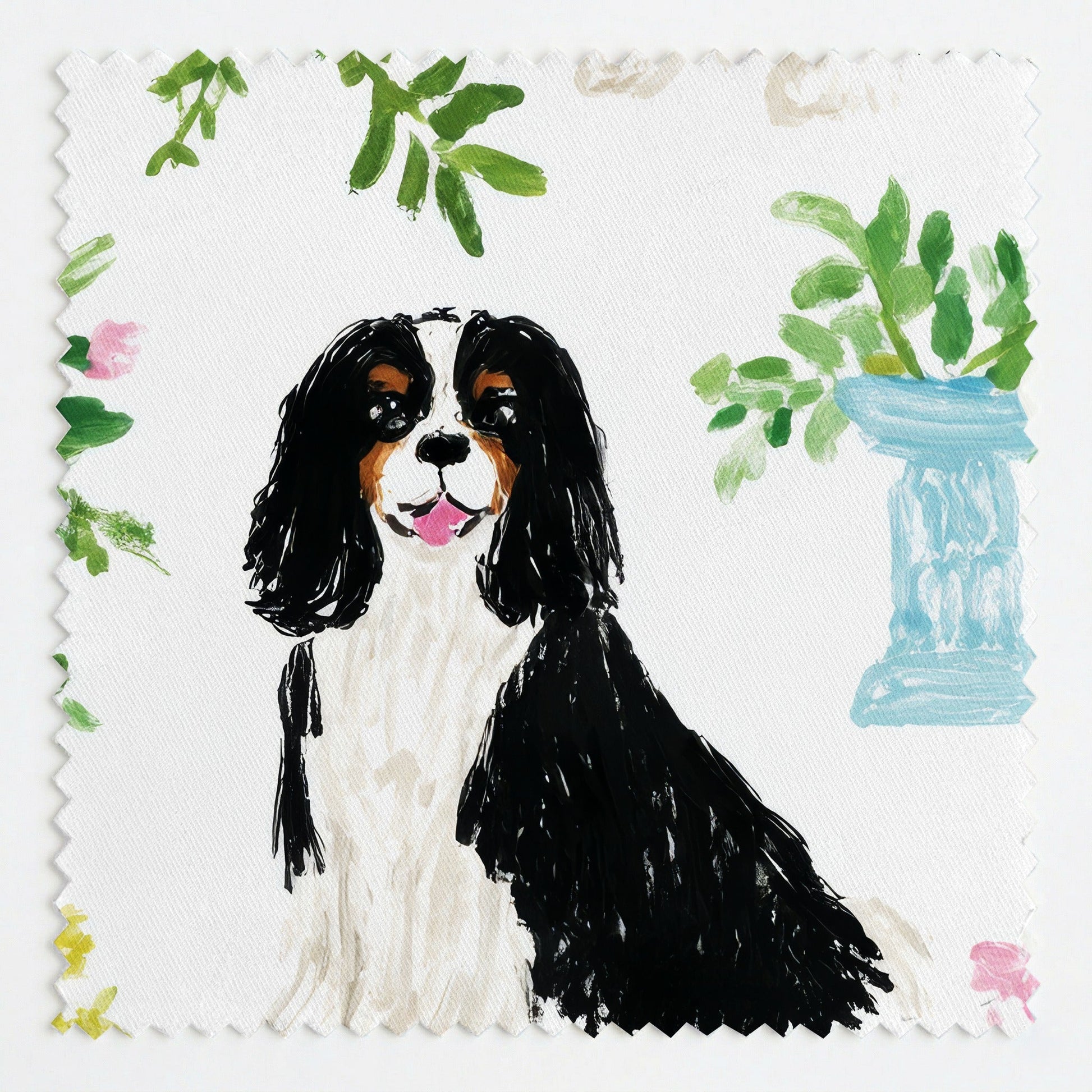 Rose Cavalier - Fabric - Linen Rowe