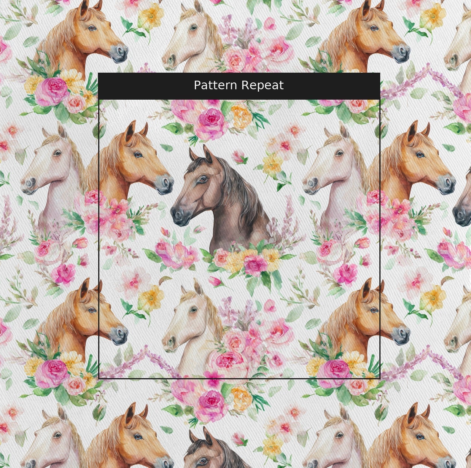 Rose Meadow Herd - Fabric - Linen Rowe