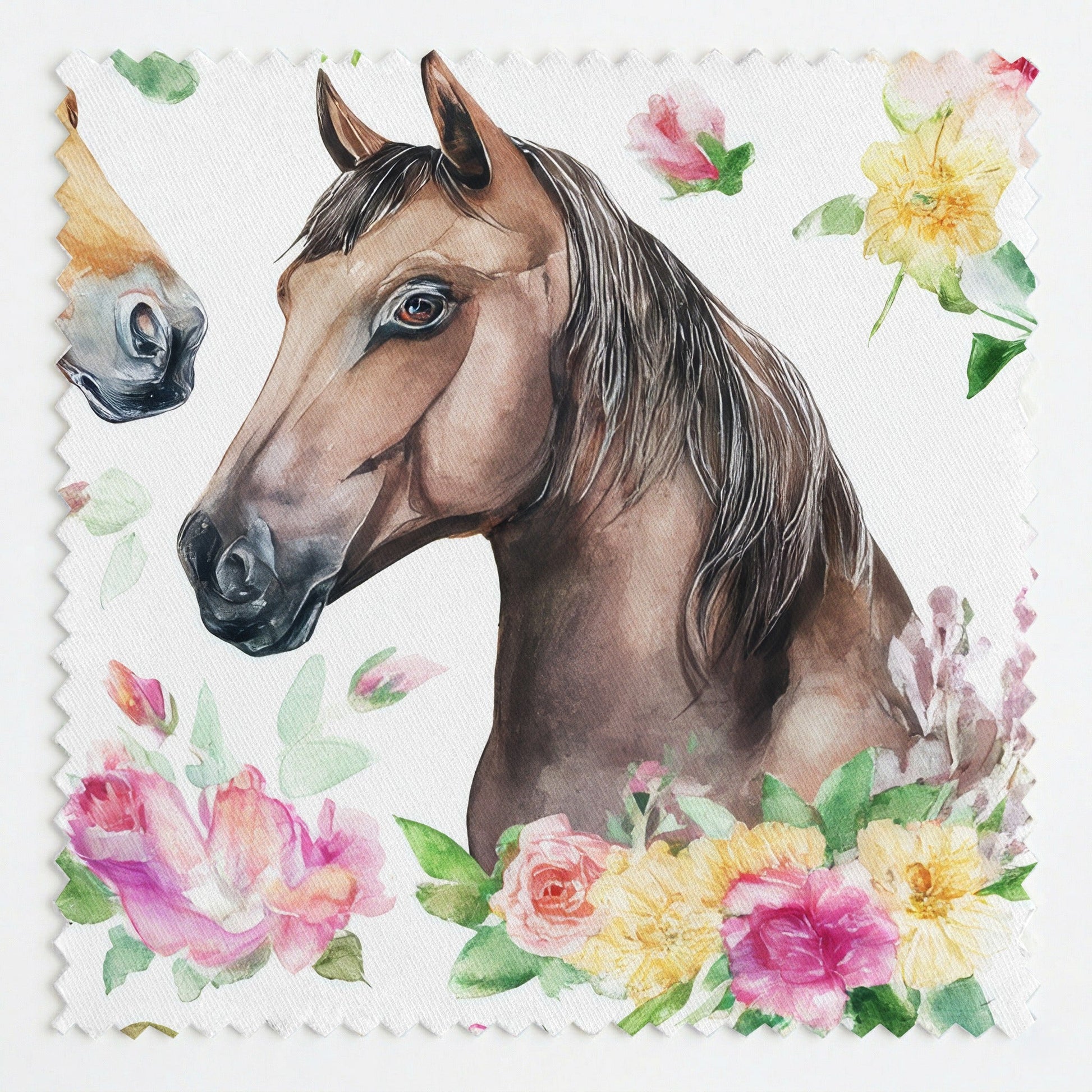 Rose Meadow Herd - Fabric - Linen Rowe