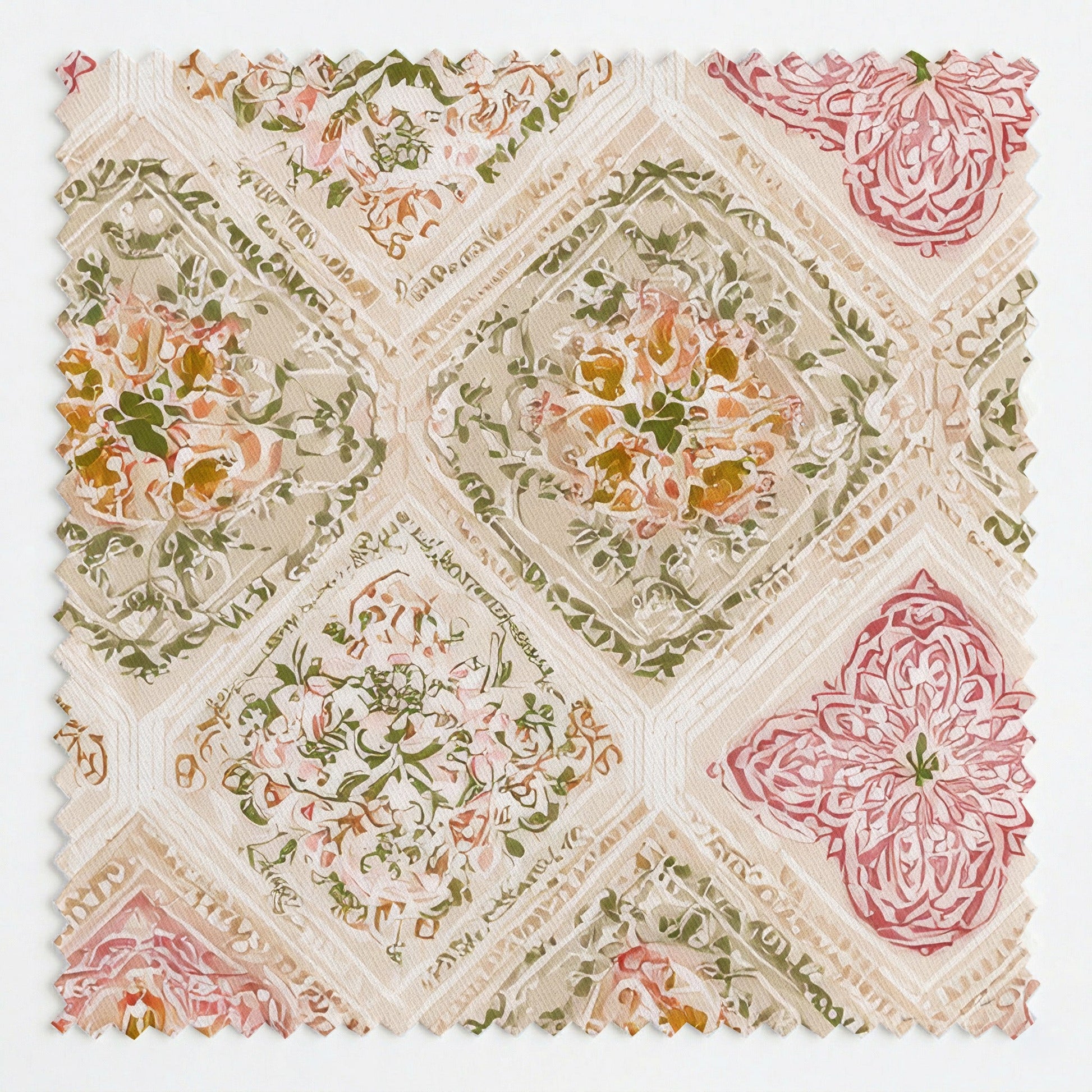 Rose Medallion - Linen Rowe
