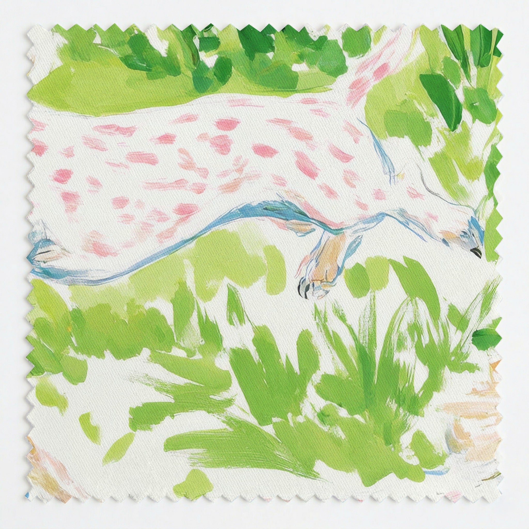 Running In The Grass - Fabric - Linen Rowe