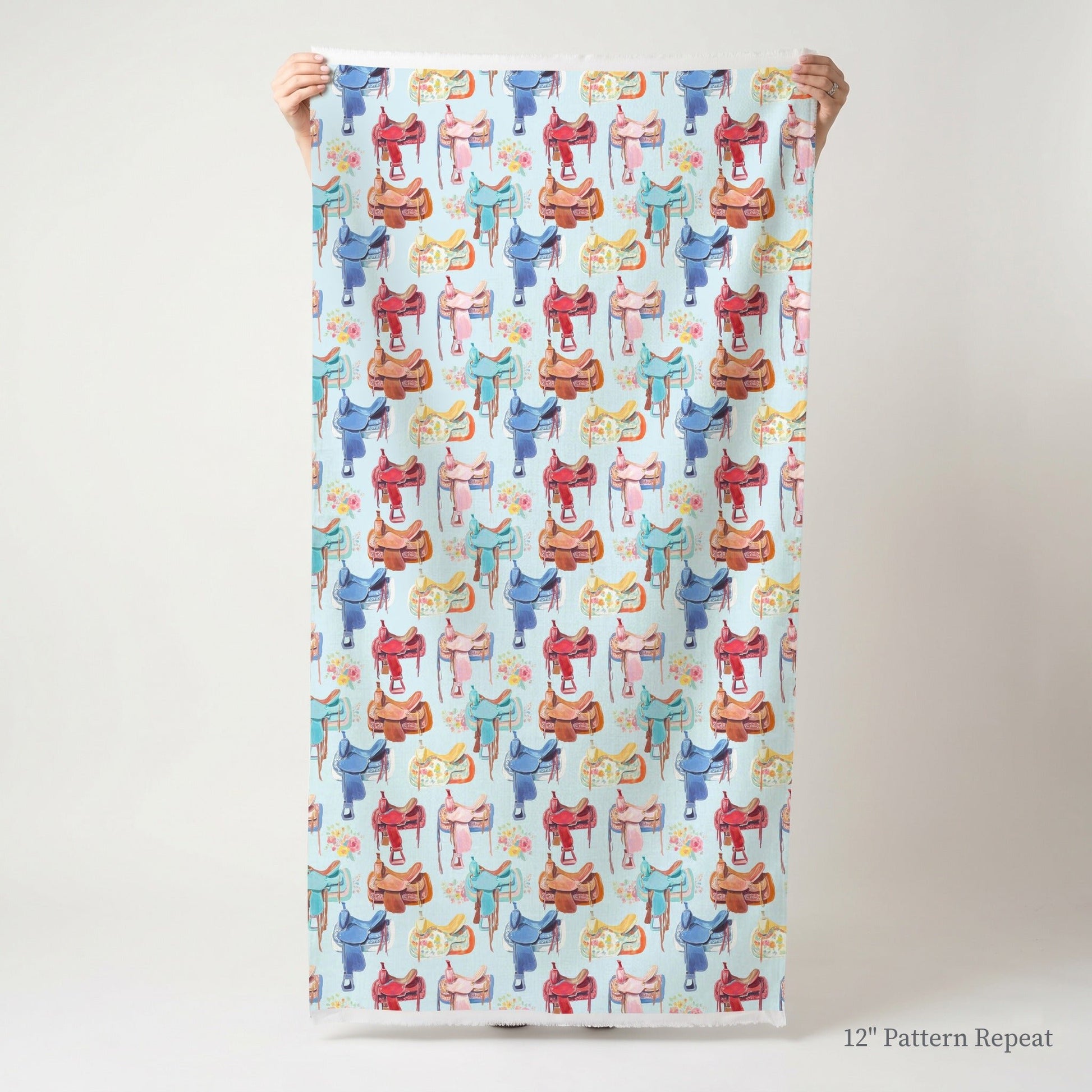 Saddled Up - Fabric - Linen Rowe