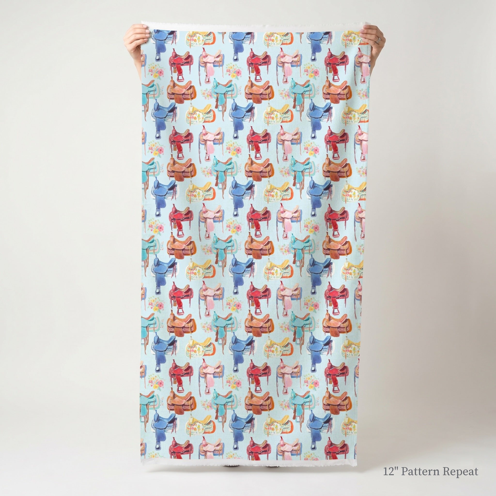 Saddled Up - Fabric - Linen Rowe