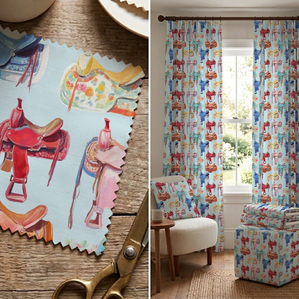 Saddled Up - Fabric - Linen Rowe