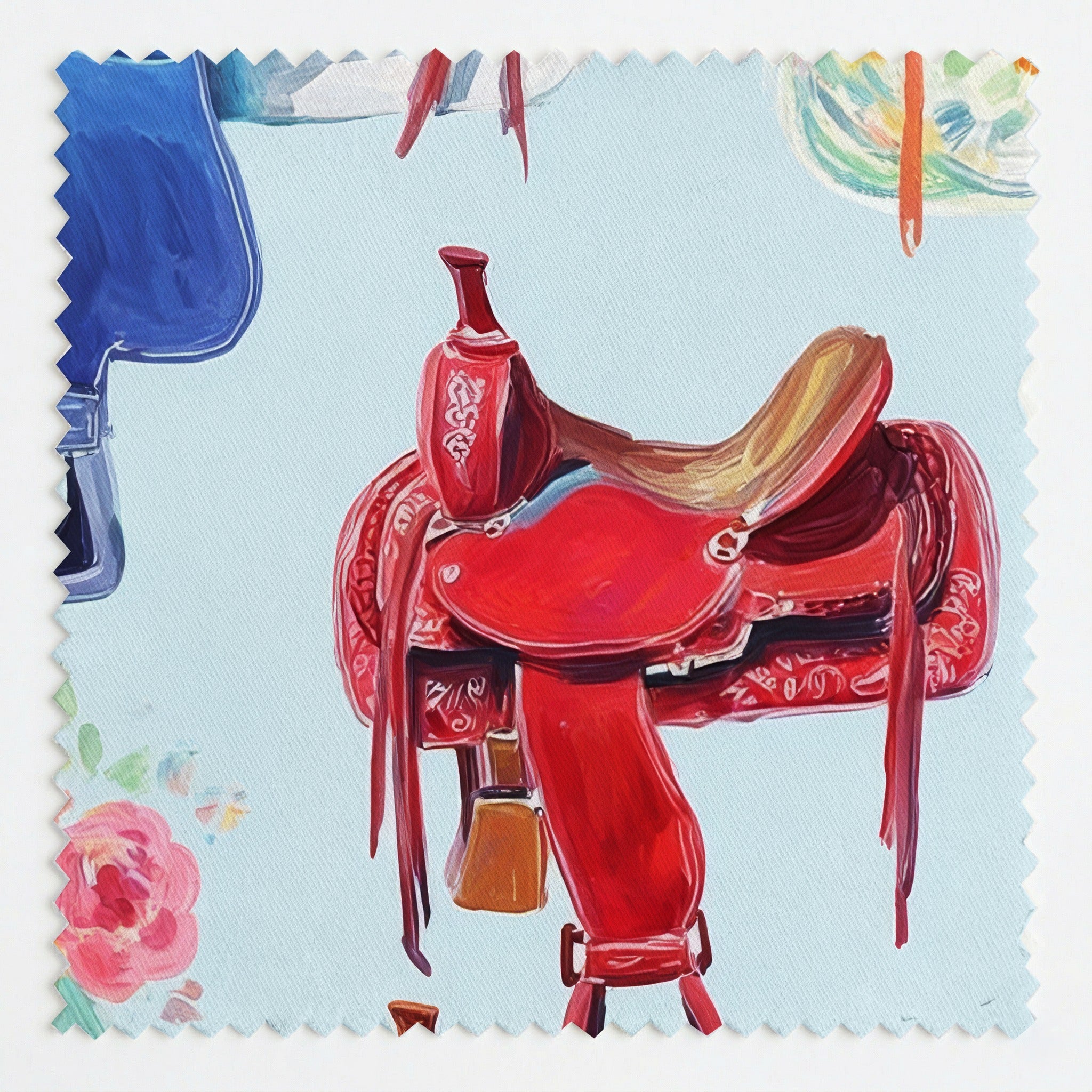 Saddled Up - Fabric - Linen Rowe