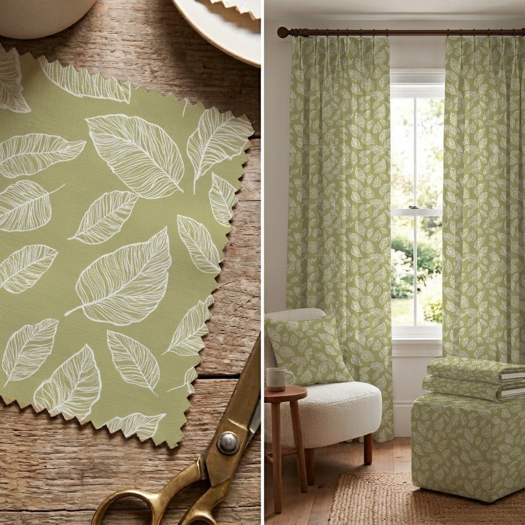 Sage - Fabric - Linen Rowe