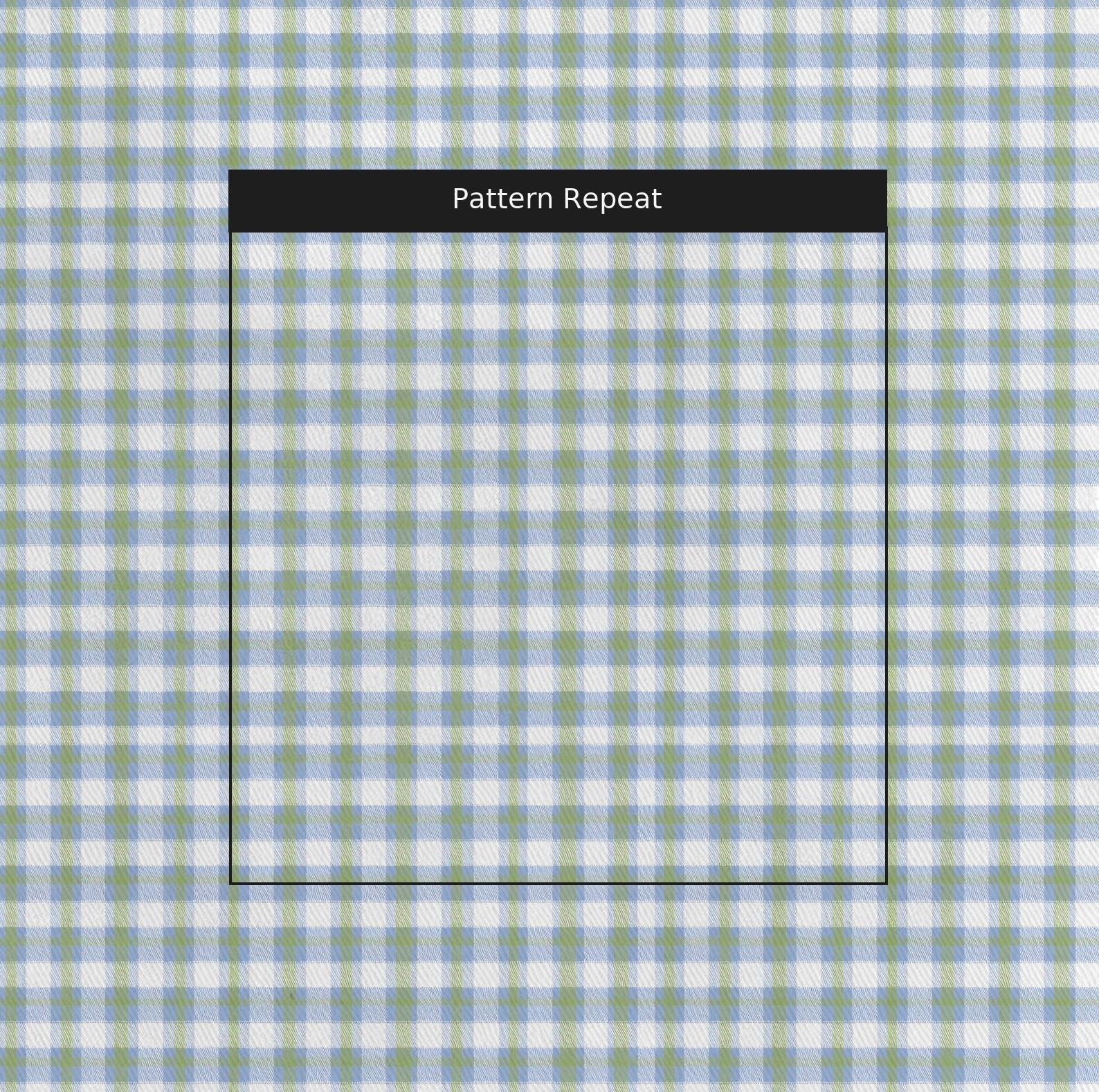 Sage Grid - Fabric - Linen Rowe