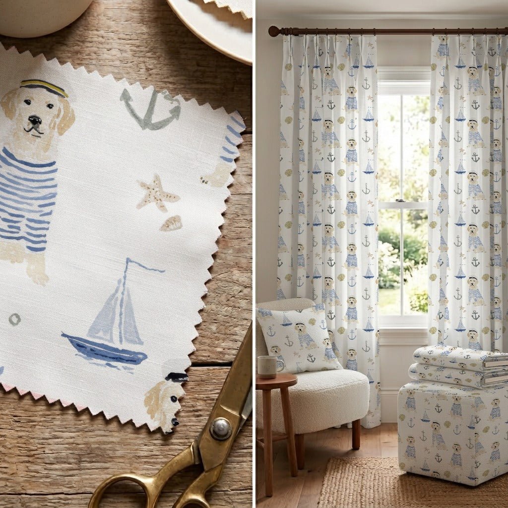 Sailor Retriever - Fabric - Linen Rowe