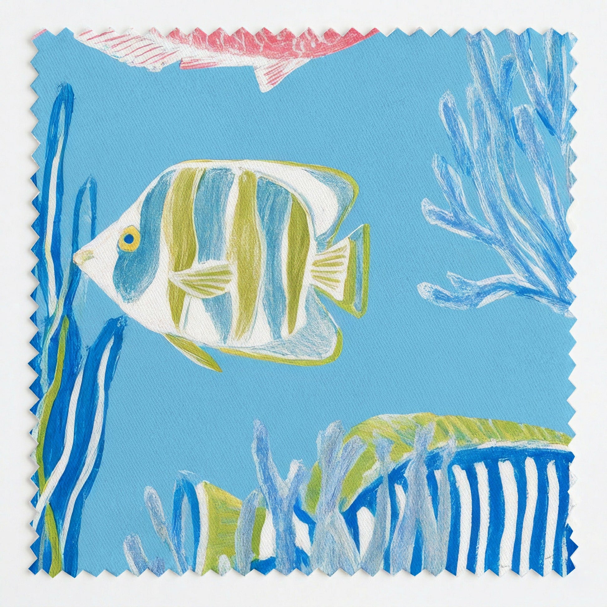 Salty Fin - Fabric - Linen Rowe