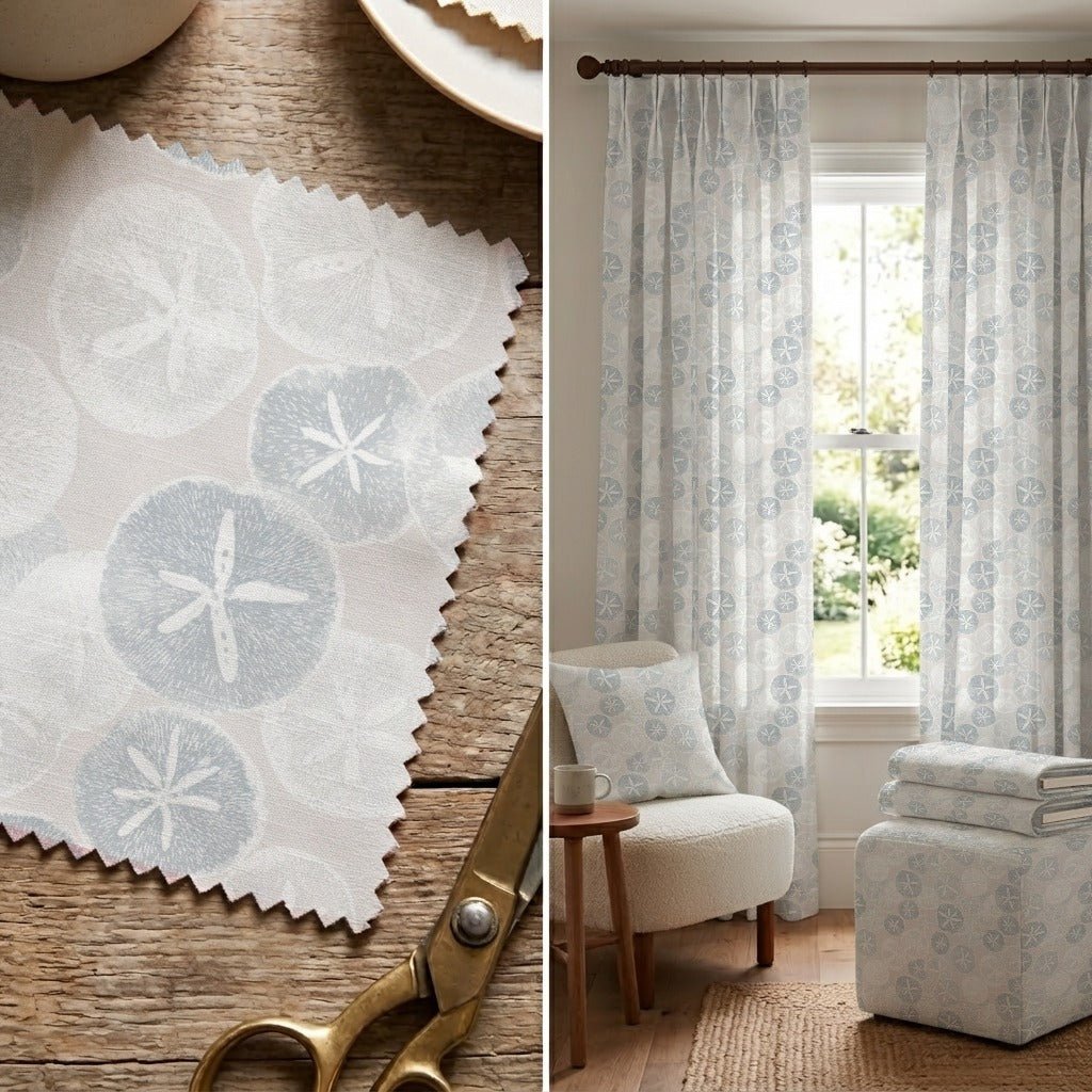 Sand Dollars - Fabric - Linen Rowe