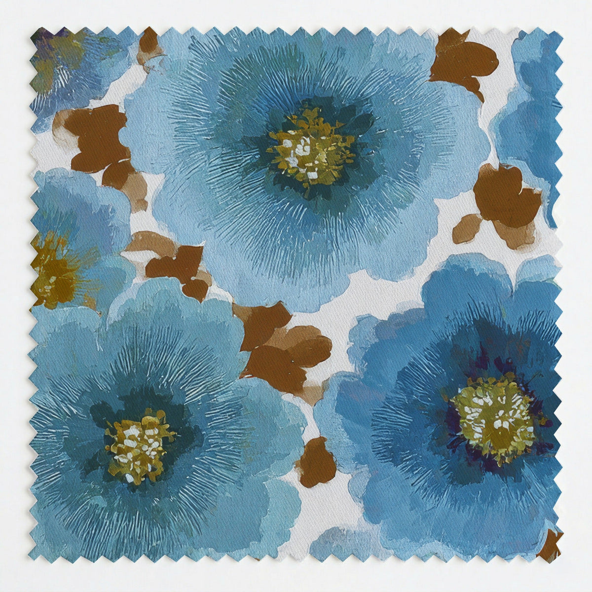 Santorini Floral - Fabric - Linen Rowe