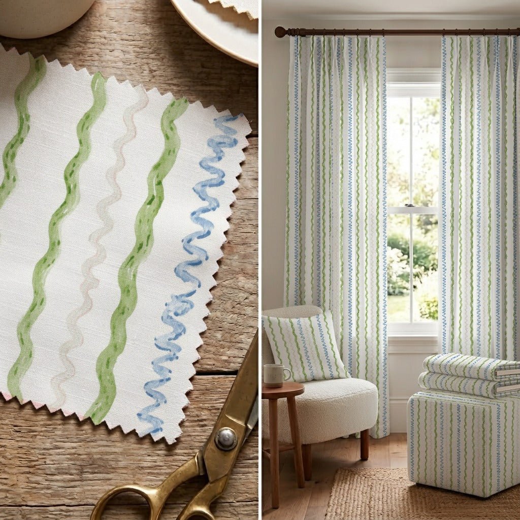 Scalloped Sally - Fabric - Linen Rowe