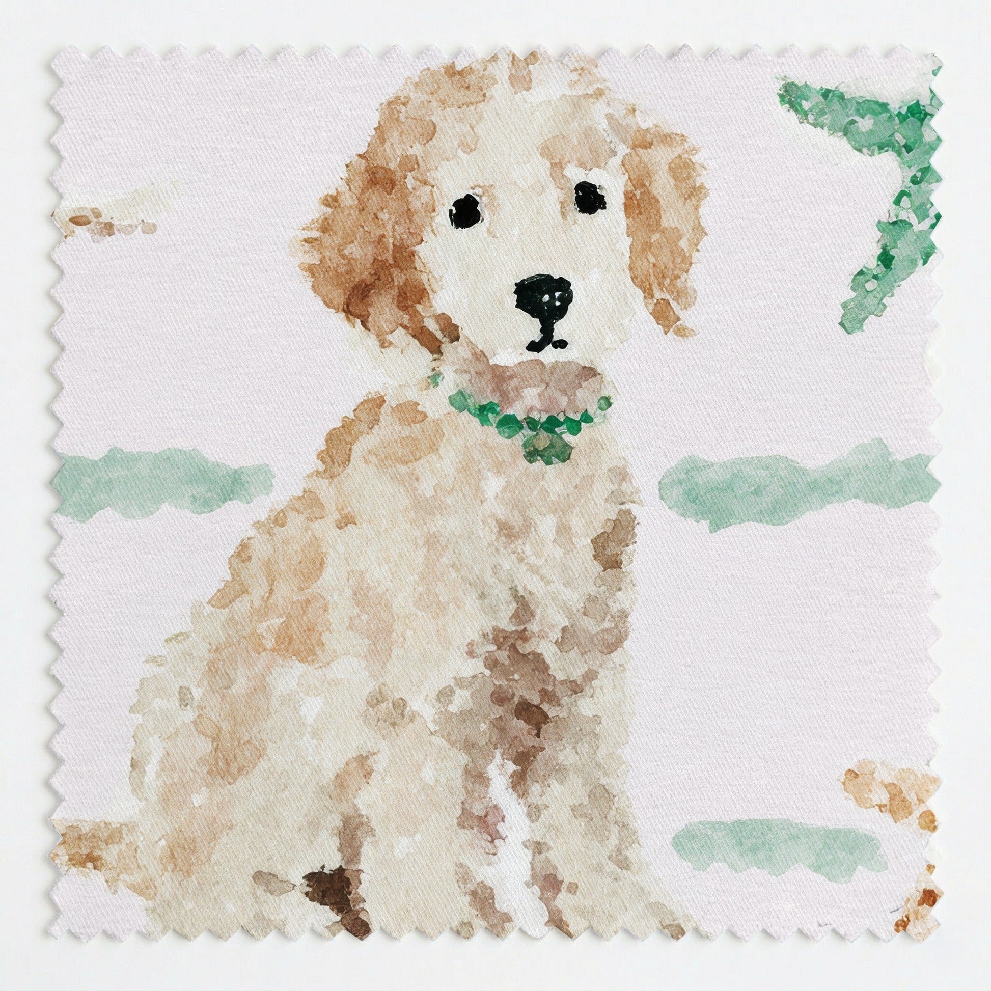 Sea Puppy Retriever - Fabric - Linen Rowe