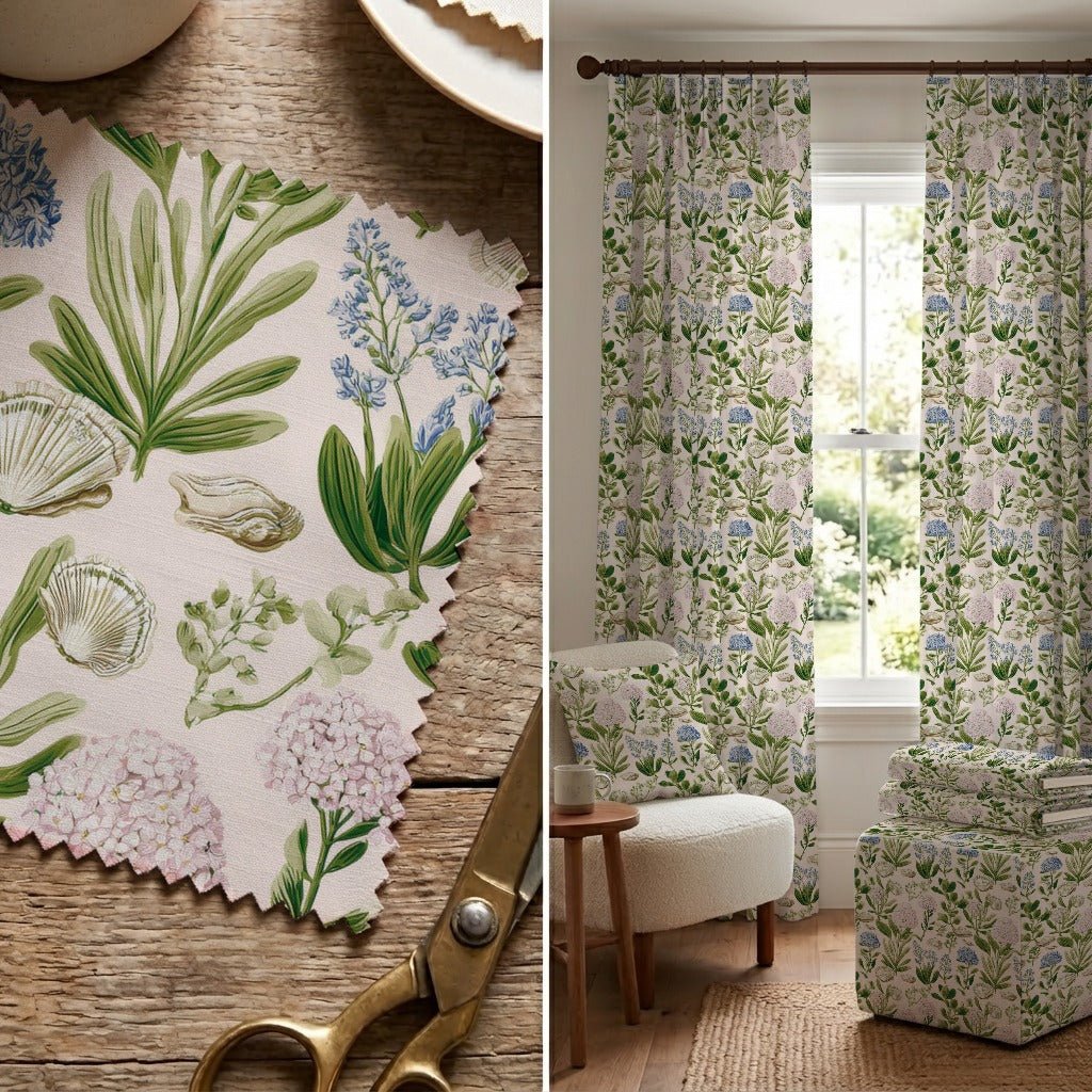 Seafloor Mollusk - Fabric - Linen Rowe