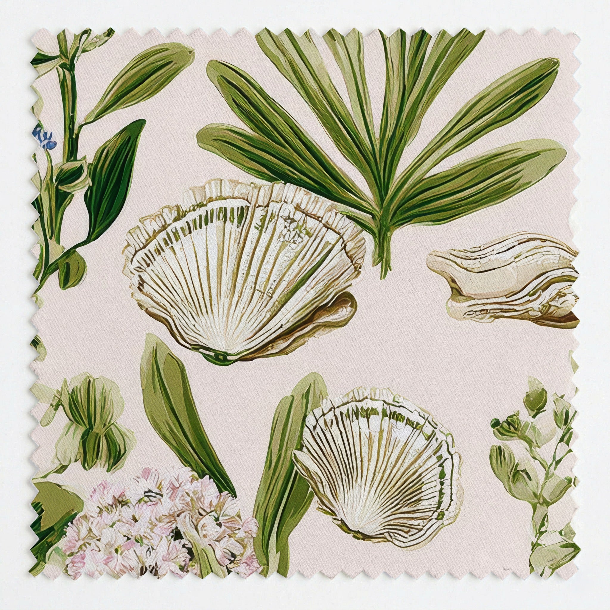 Seafloor Mollusk - Fabric - Linen Rowe
