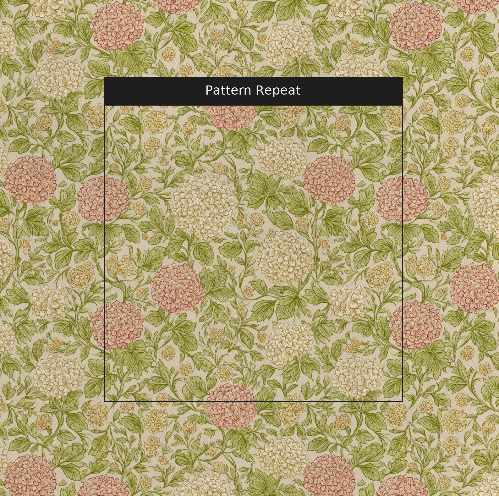 Secret Garden - Fabric - Linen Rowe