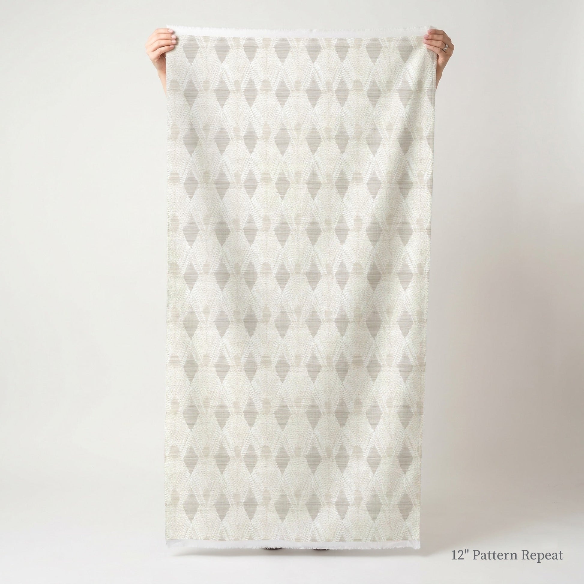 Seraph Diamond - Fabric - Linen Rowe