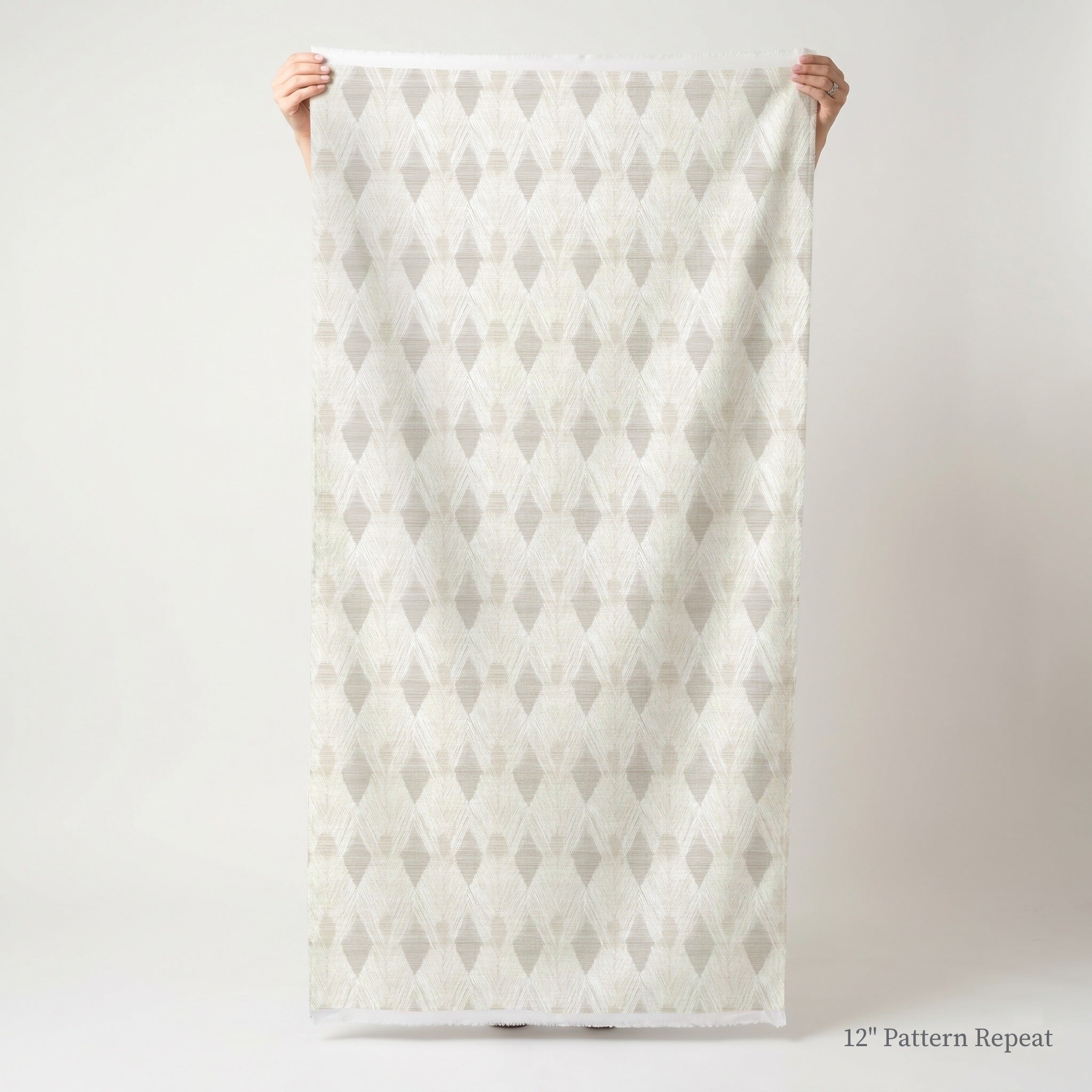 Seraph Diamond - Fabric - Linen Rowe