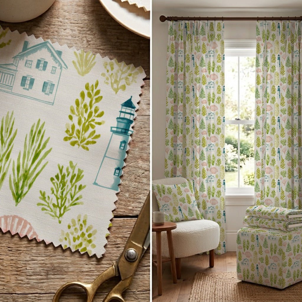 Seraphine Coast - Fabric - Linen Rowe