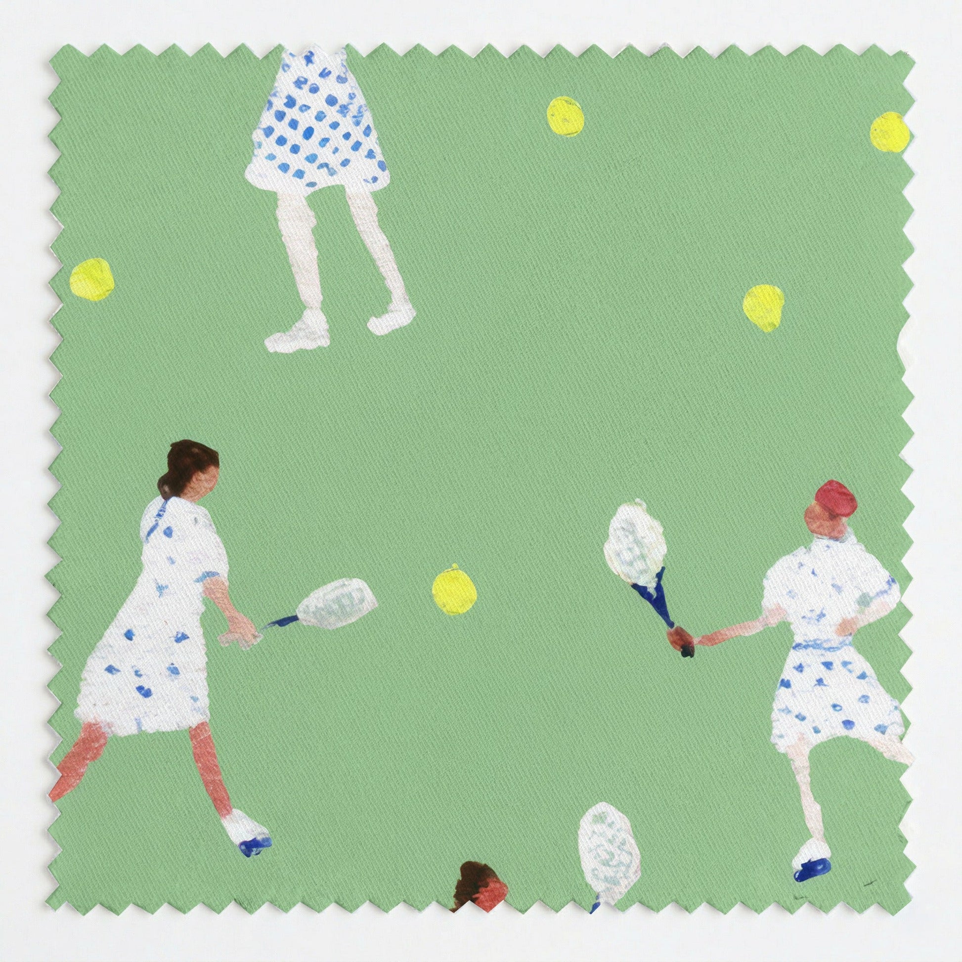 Serve and Hit - Fabric - Linen Rowe