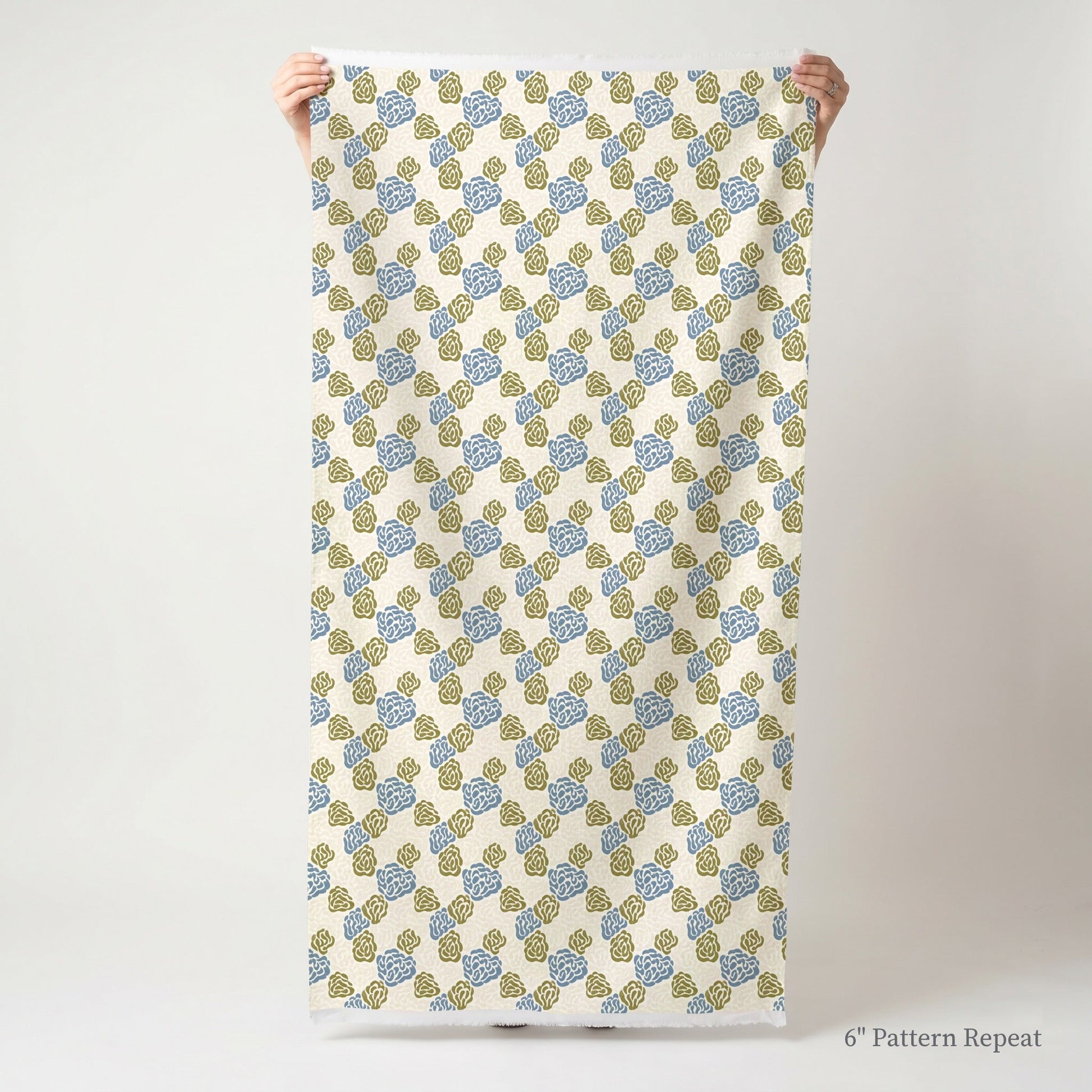 Simone Blossoms - Fabric - Linen Rowe