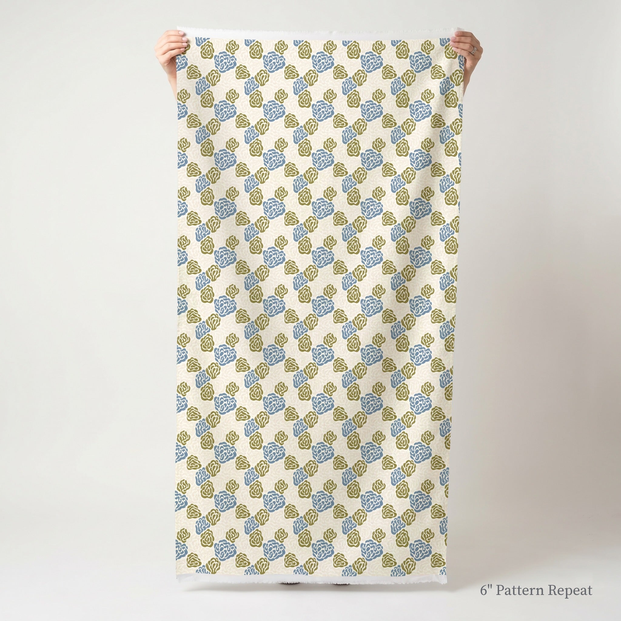 Simone Blossoms - Fabric - Linen Rowe