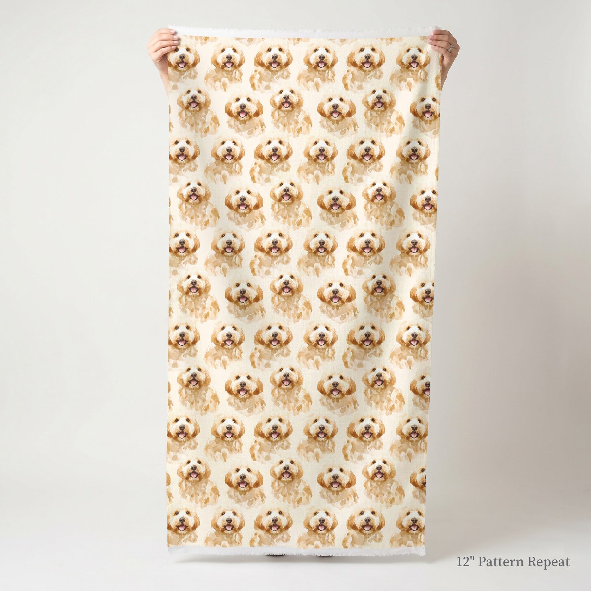 Smiling Curls - Fabric - Linen Rowe