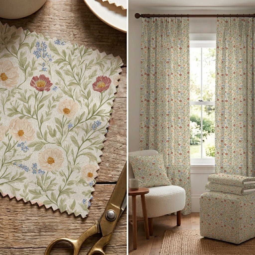 Social Butterfly - Fabric - Linen Rowe