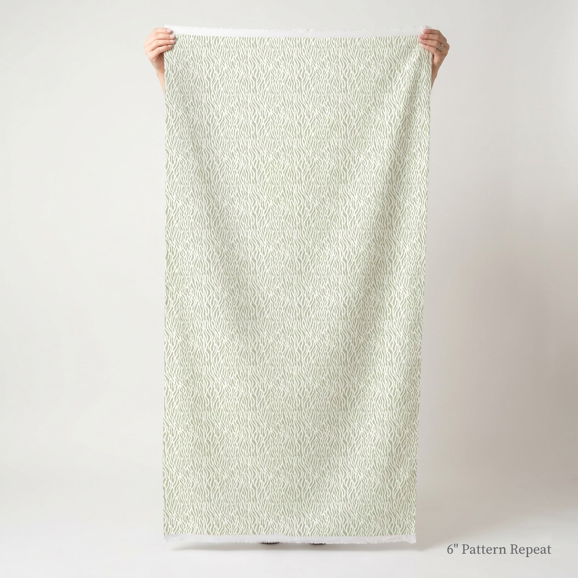 Solvine Waves - Fabric - Linen Rowe