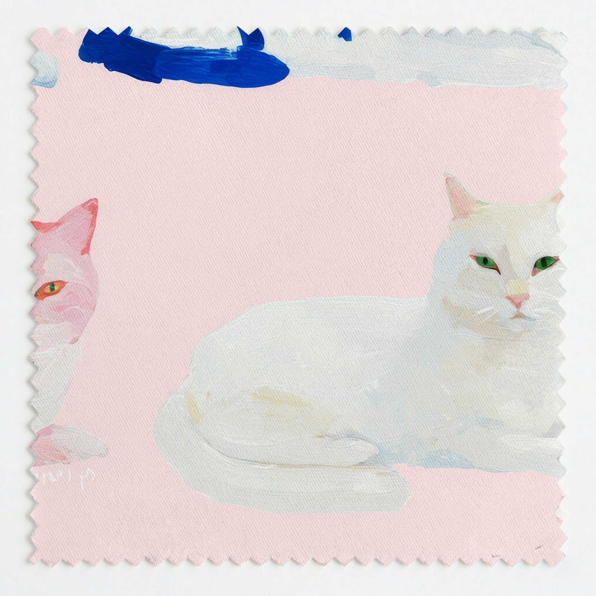 Sophisticated Felines - Fabric - Linen Rowe