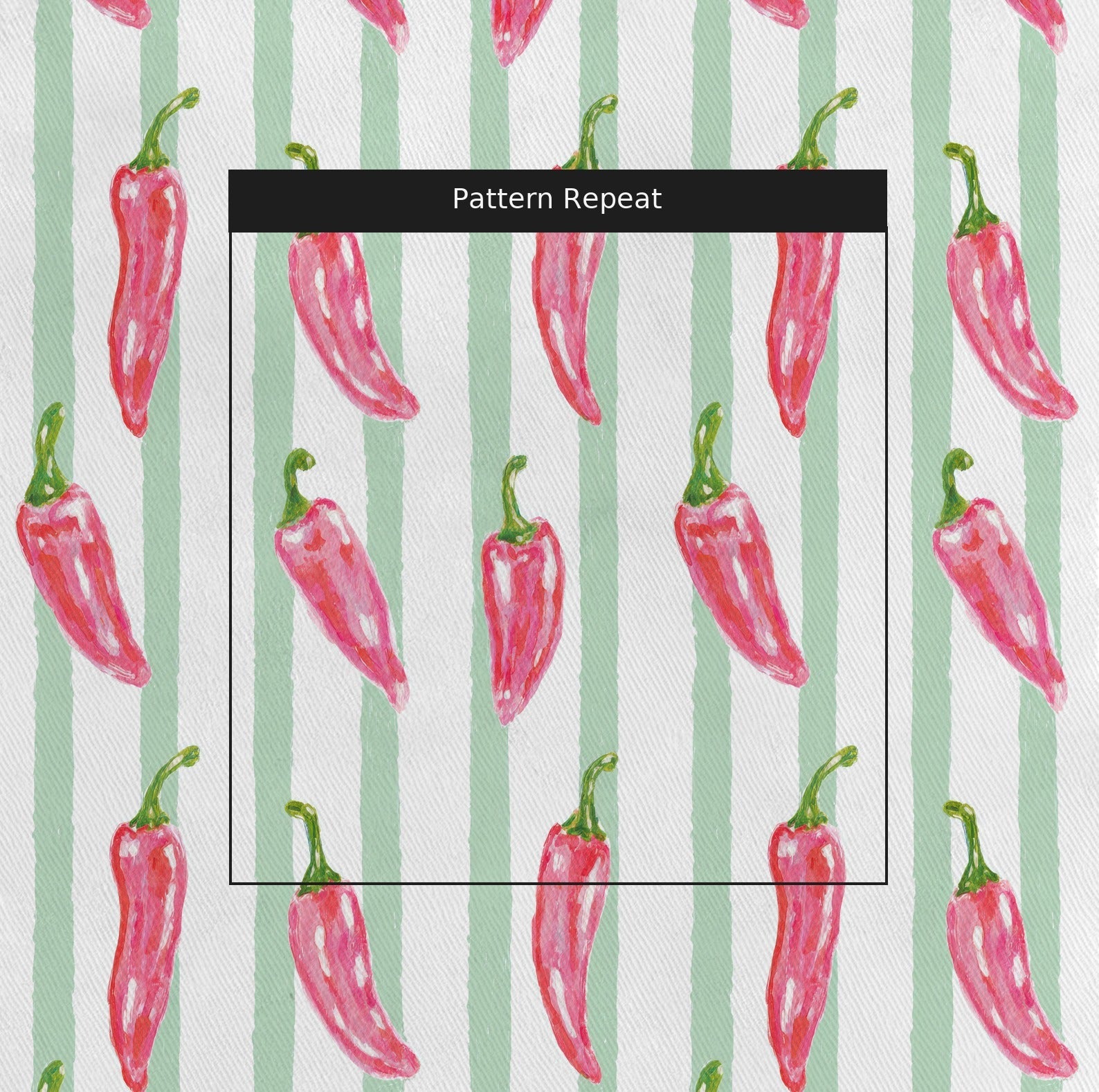 Spicy Stripes - Fabric - Linen Rowe