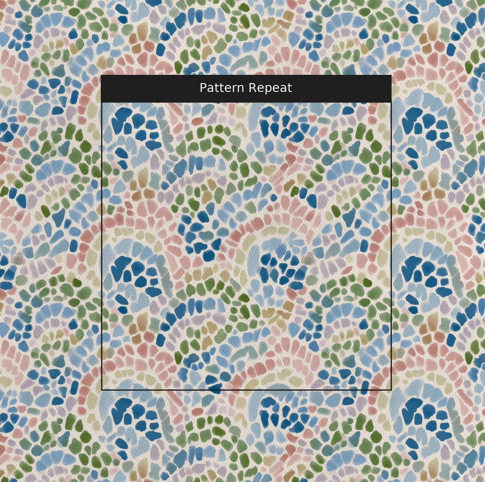 Spring Mosiacs - Fabric - Linen Rowe