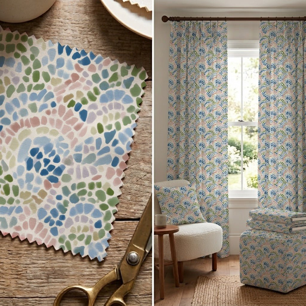 Spring Mosiacs - Fabric - Linen Rowe