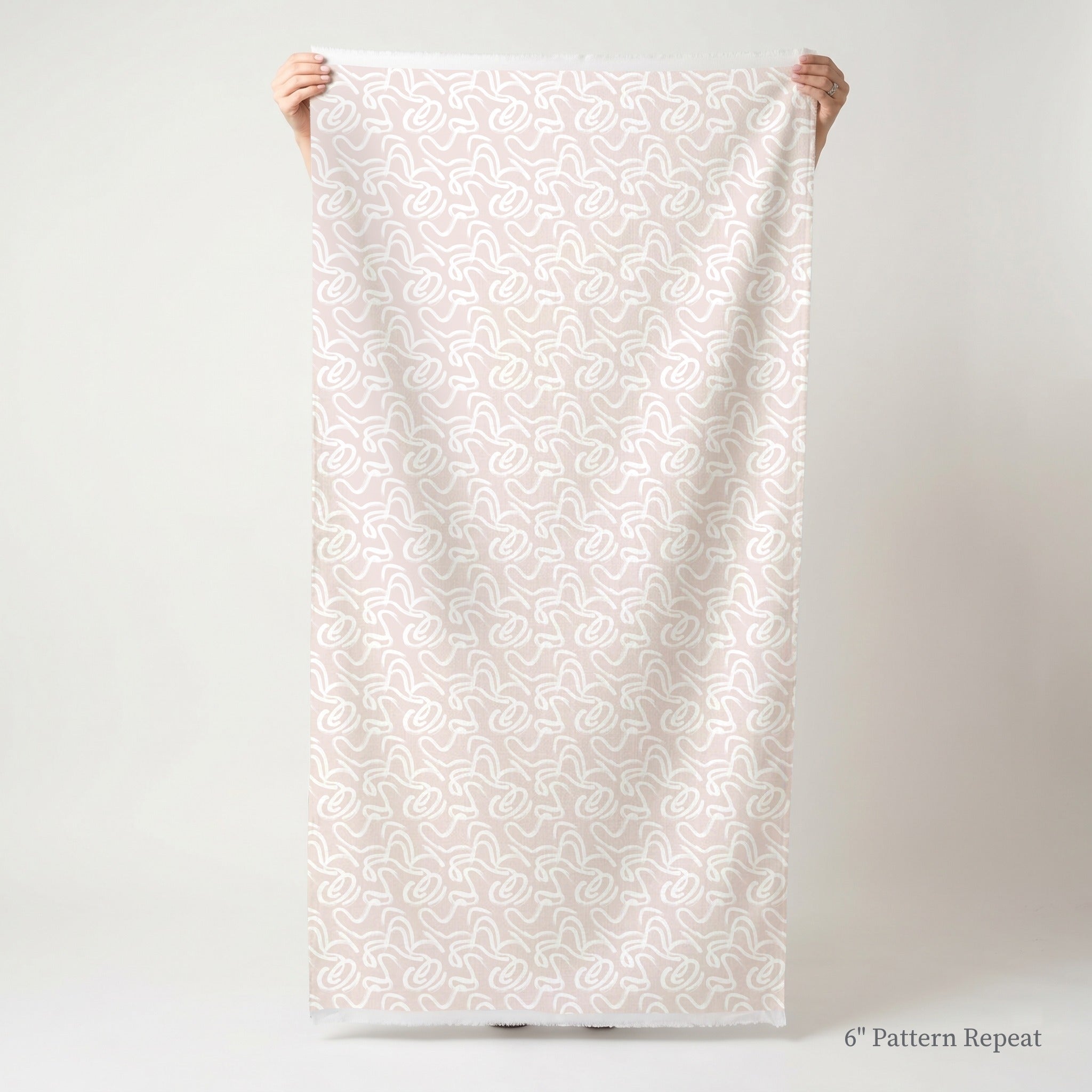 Squiggles - Fabric - Linen Rowe