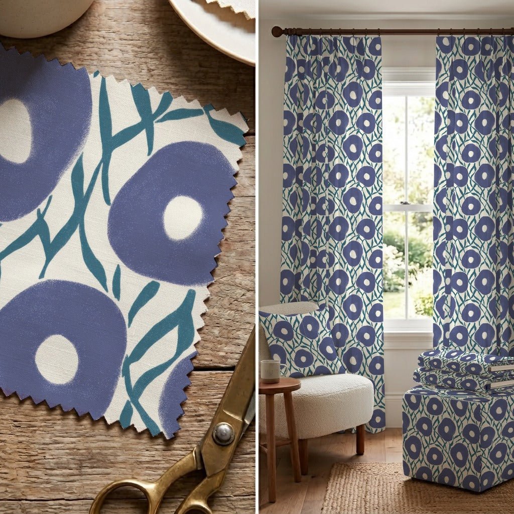 Stellan Rhodes - Fabric - Linen Rowe